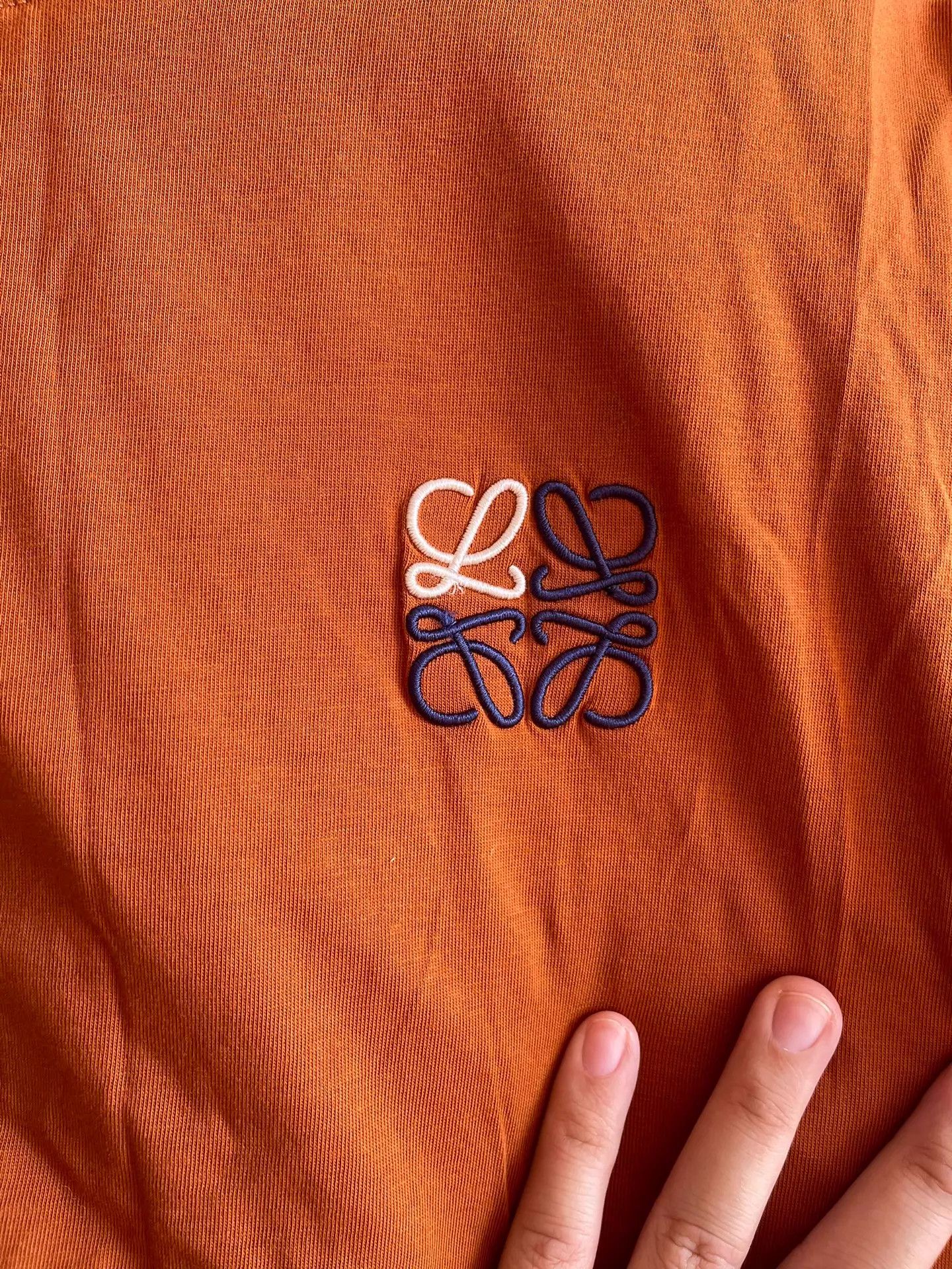 Loewe LOEWE Embroidered Logo T-Shirt M (Fits L) High-End Color Size US M / EU 48-50 / 2 - 3 Thumbnail