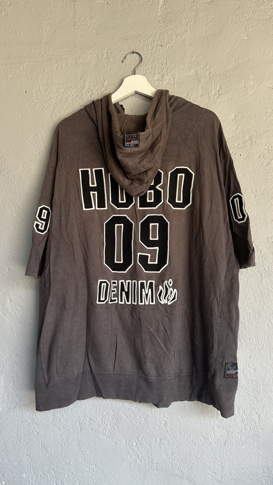 Hobo Rapper Hobo denim up zip Short sweater hoodie Size US L / EU 52-54 / 3 - 2 Thumbnail