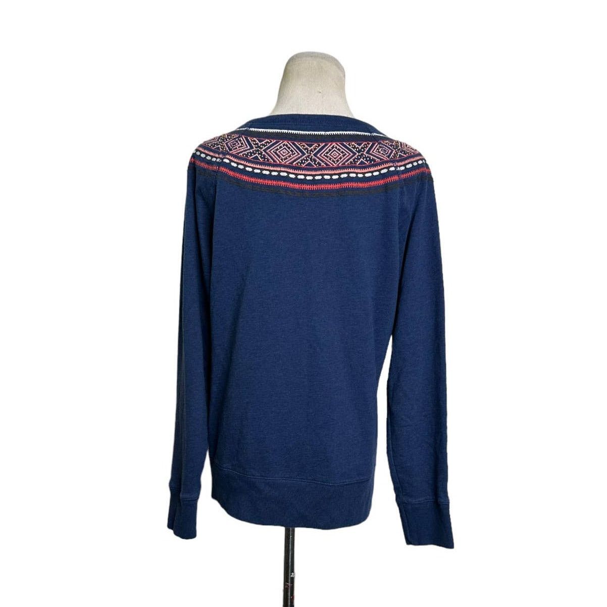 Lucky Brand Lucky Brand embroidered beaded sweatshirt size M Size M / US 6-8 / IT 42-44 - 2 Thumbnail