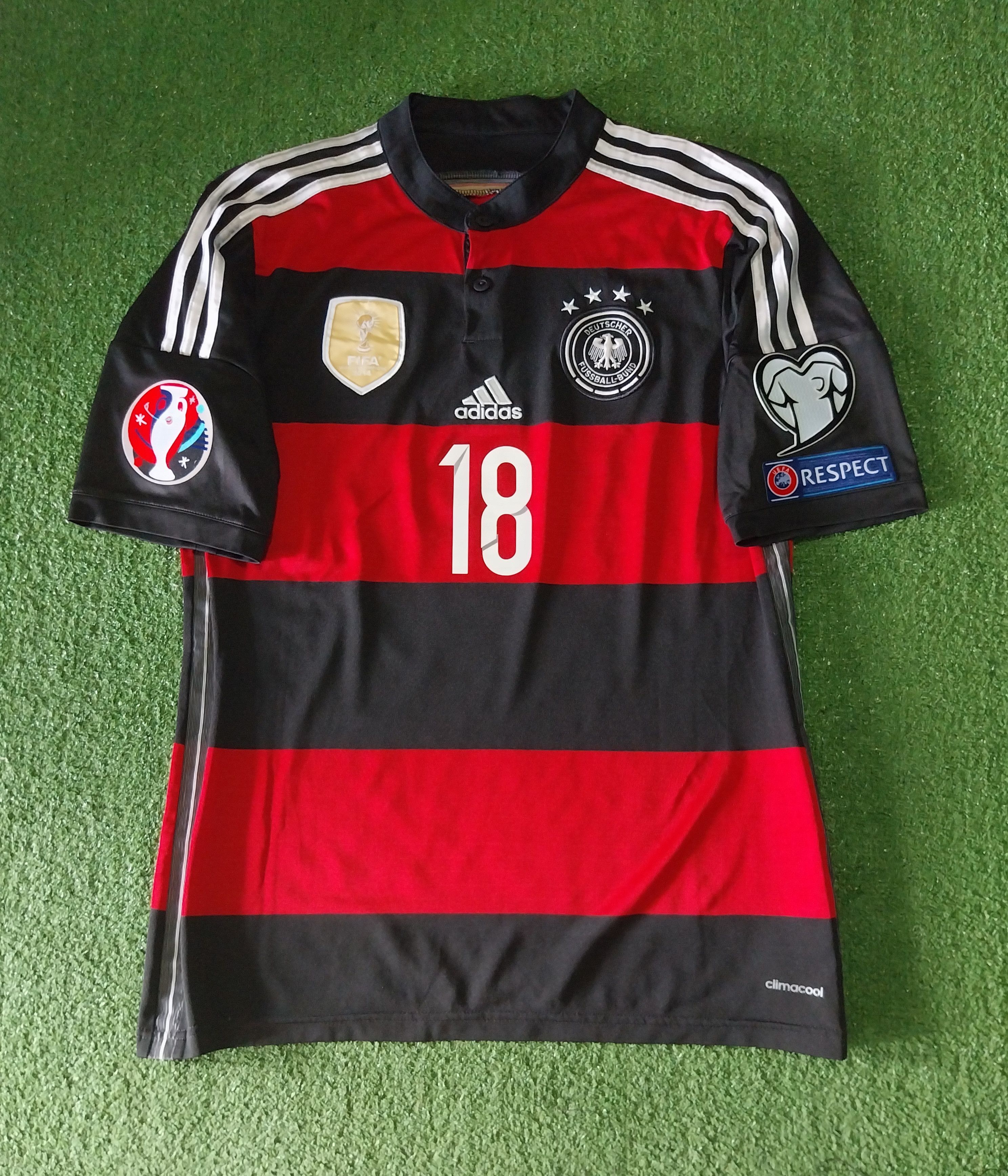 Germany away 2014/2015 toni kroos jersey football