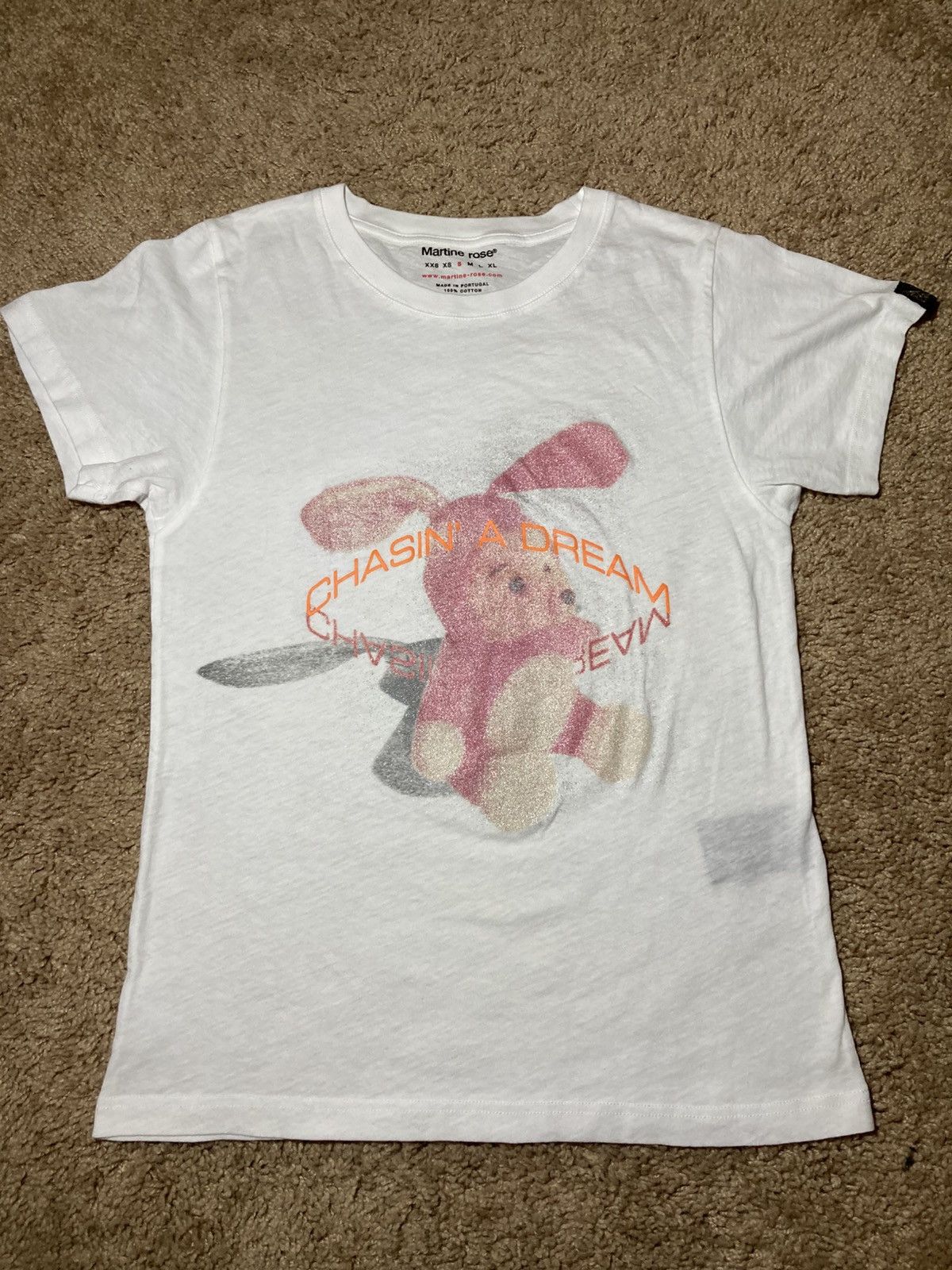 Martine Rose New SS24 Martine Rose Bunny Chasin A Dream Shrunken Glitter Size US S / EU 44-46 / 1 - 2 Thumbnail