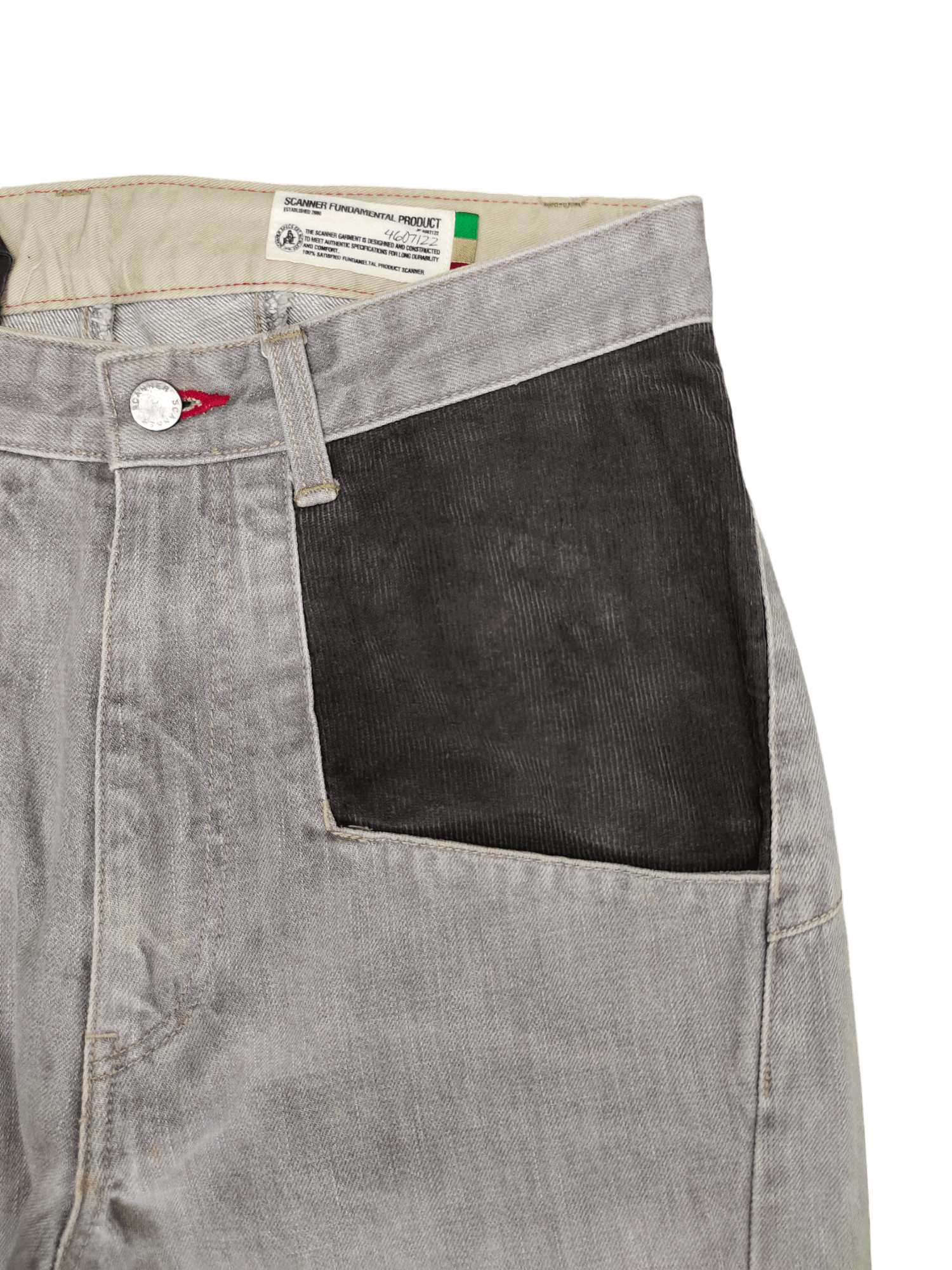 FDMTL Scanner Fundamental Two Color Denim Pants Size US 31 - 3 Thumbnail