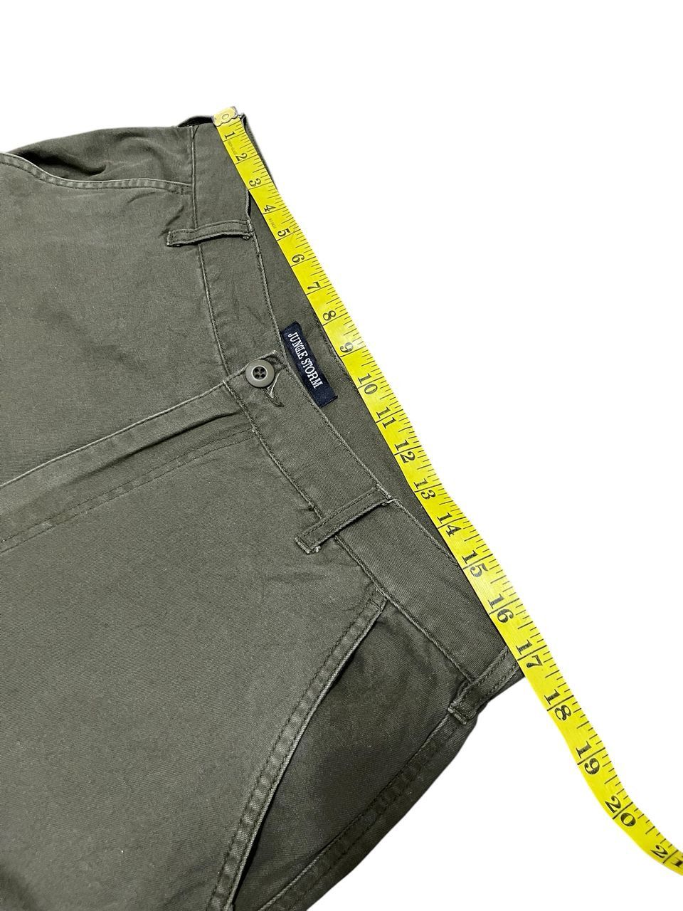 If Six Was Nine Vintage Jungle Storm Cargo Pants Size US 34 / EU 50 - 15 Thumbnail