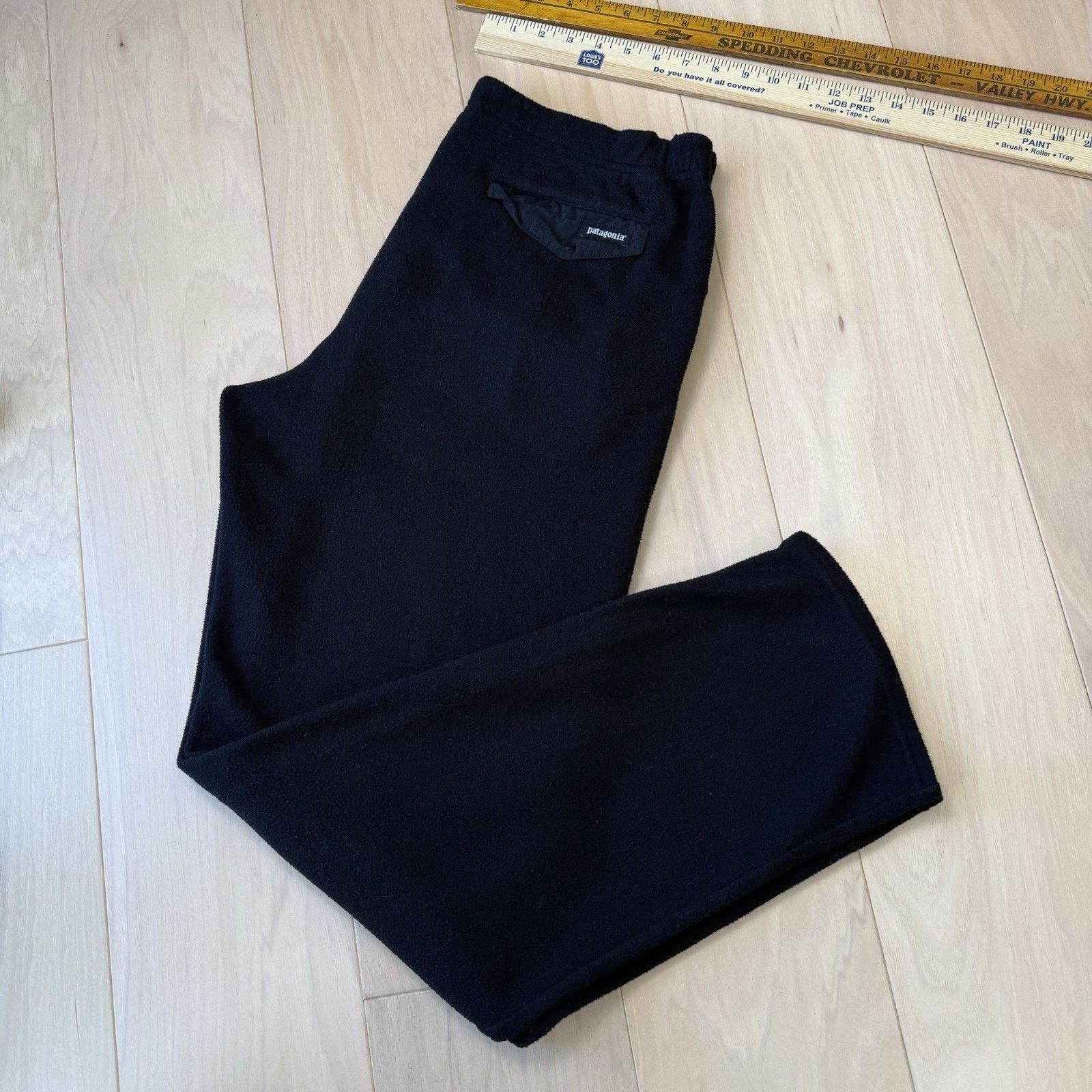 Patagonia Vintage Patagonia Snap T Fleece Pants Large Black 90s Size US 33 - 11 Thumbnail