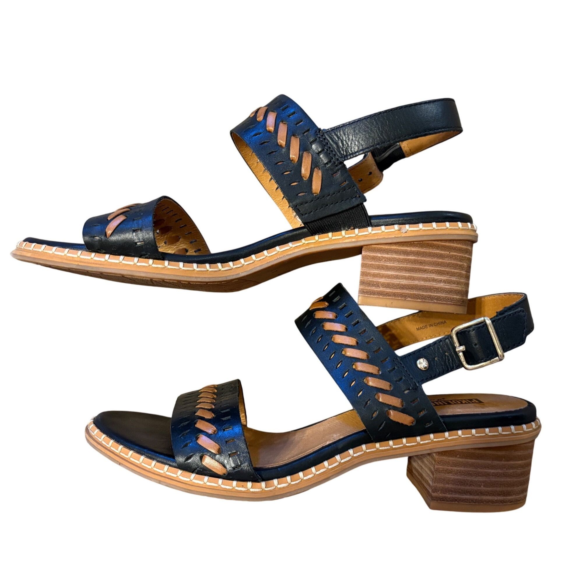Other $180 Pikolinos Blanes Blane 41 EU 10-10.5 Sandals Leather S Size US 10.5 / IT 40.5 - 3 Thumbnail