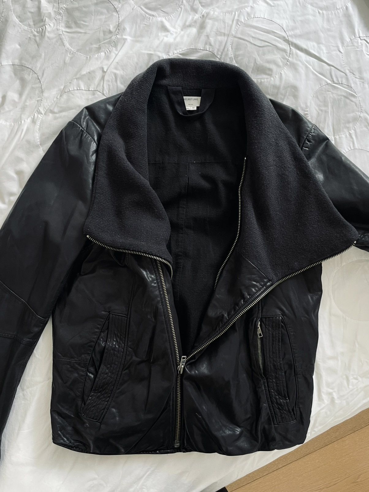 Helmut Lang Helmut Lang sheepskin jacket with woolen collar Size US M / EU 48-50 / 2 - 6 Thumbnail