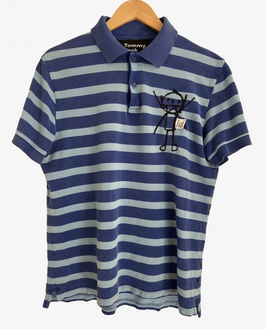 Other Tommy Jack Oddo Verdier Custom 1/1 Blue Grey Polo Size US M / EU 48-50 / 2 - 1 Thumbnail