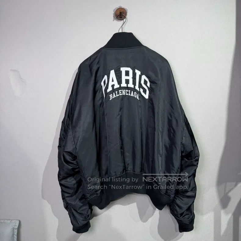 Balenciaga Balenciaga Baseball Jacket Size US S / EU 44-46 / 1 - 2 Thumbnail