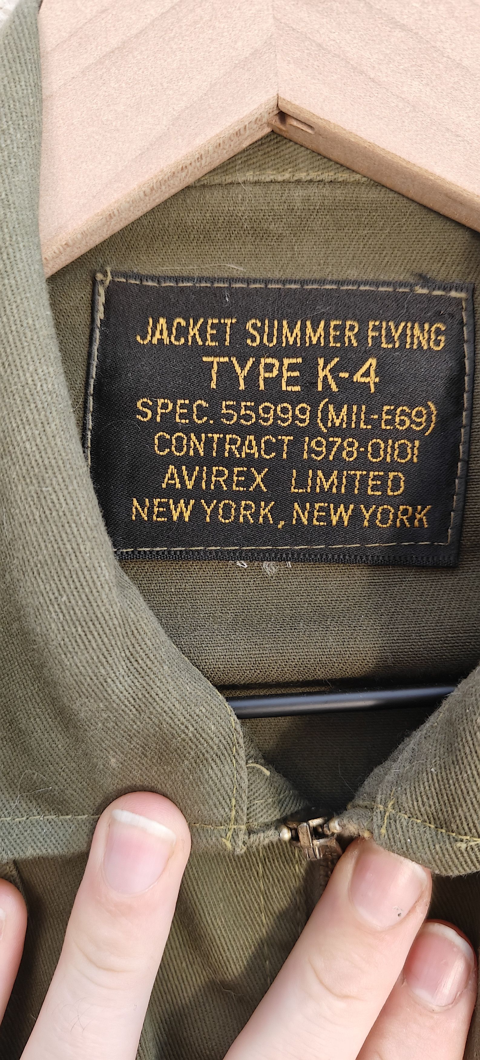 Avirex Vintage Avirex Military Surplus 70s K-4 Summer Flying Jacket Size US M / EU 48-50 / 2 - 4 Thumbnail