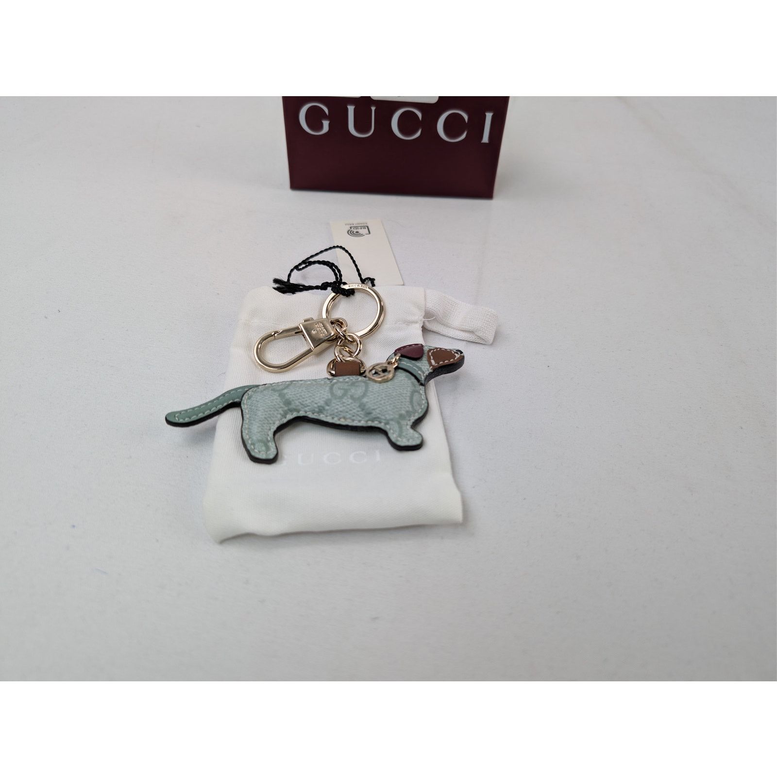 Gucci o1rshd1 Size: OS / Dog-Shaped Bag Charm in Multicolor Size ONE SIZE - 9 Thumbnail