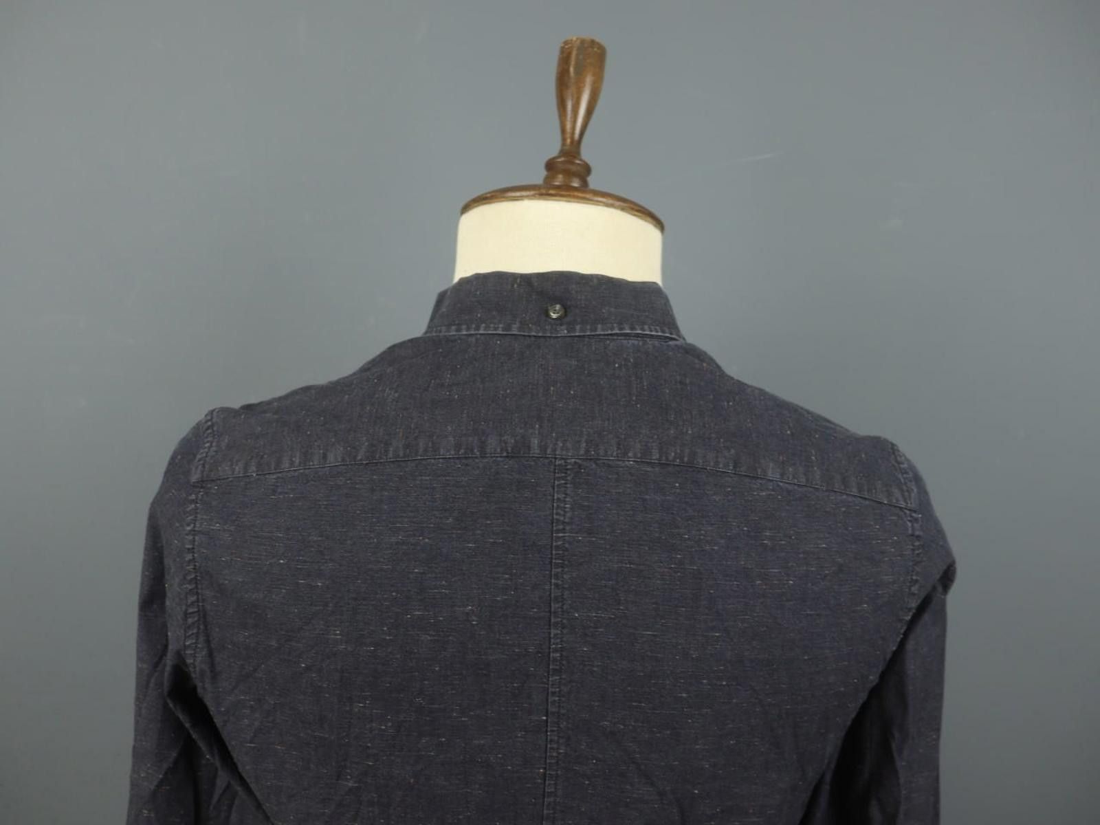 J.Lindeberg J.Lindeberg Black Cotton Collared Slim Fit Shirt Size S Size US S / EU 44-46 / 1 - 5 Thumbnail