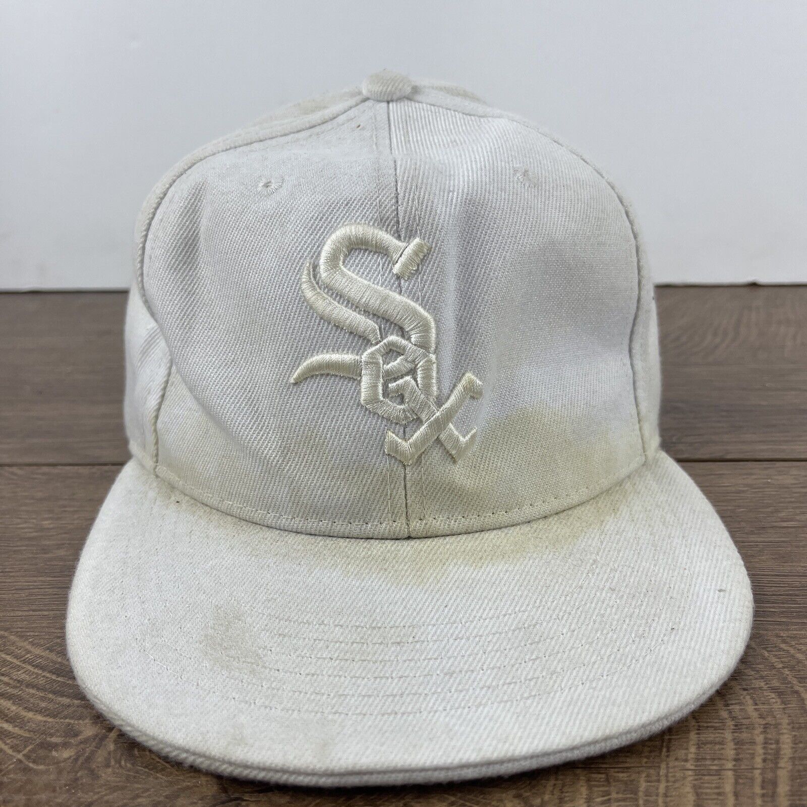 Other Chicago White Sox Hat White Hat Adjustable Snapback Adult Si Size ONE SIZE - 4 Thumbnail