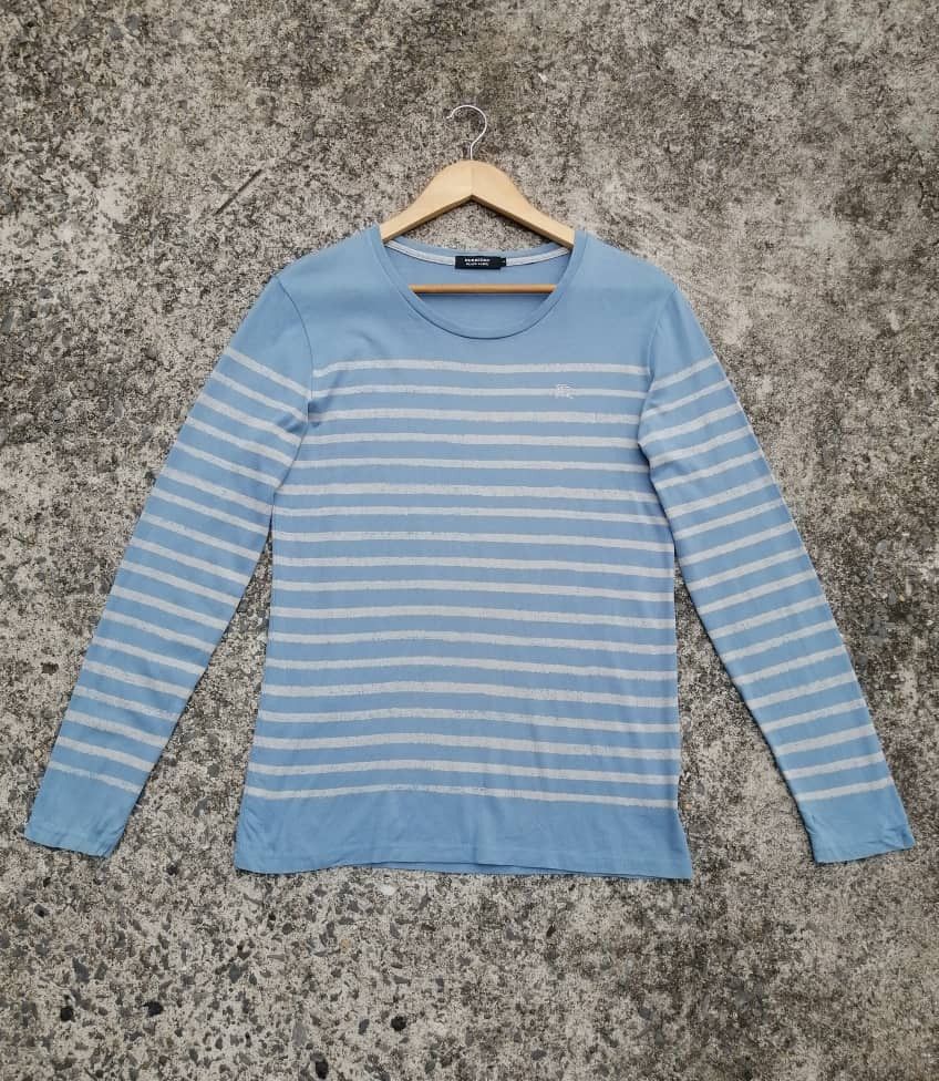Burberry Burberry Black Label Made In Japan Longsleeve Tee Size S / US 4 / IT 40 - 1 Thumbnail