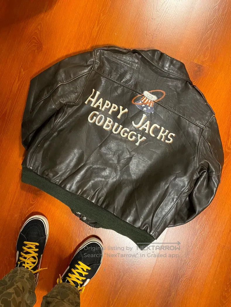 Schott Schott A-2 cowhide flight jacket Size US XS / EU 42 / 0 - 4 Thumbnail