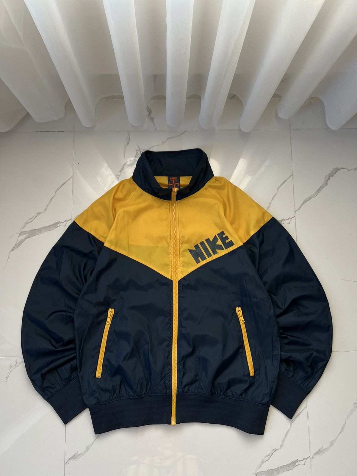 Nike × Vintage 90's NIKE RETRO Y2K SWOOSH TRACK JACKET Size US M / EU 48-50 / 2 - 1 Thumbnail