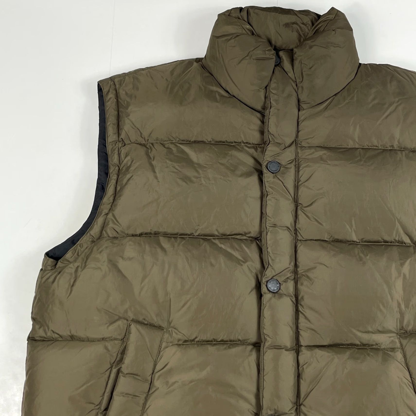 Liz Claiborne Claiborne Vest Mens XL Brown Down Puffer Full Zip Outdoor Hiking Skiing Camp Casual Workwear Womens? Size US XL / EU 56 / 4 - 2 Thumbnail