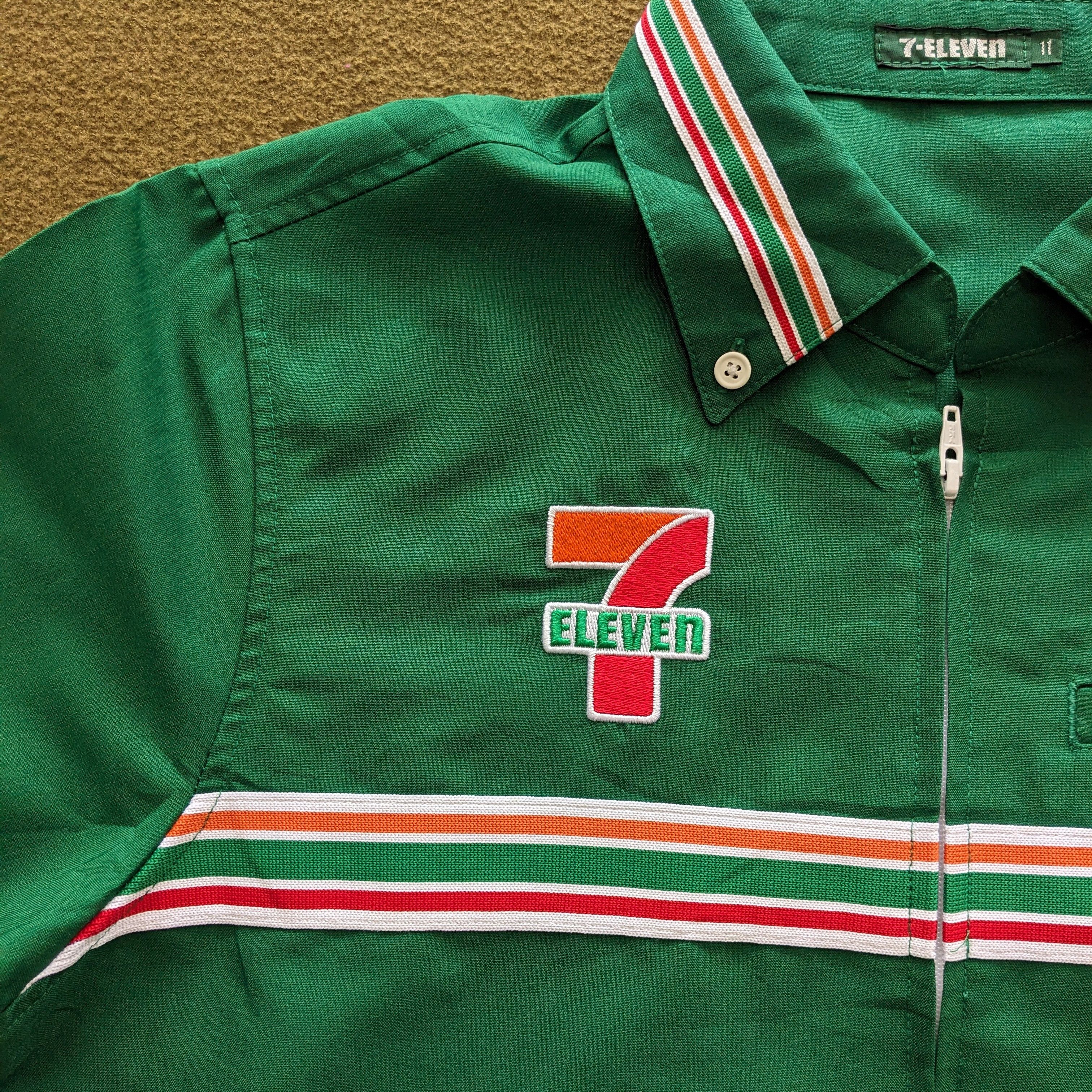 Vintage Vintage 7 ELEVEN Uniform Workers Jacket Size US S / EU 44-46 / 1 - 4 Thumbnail