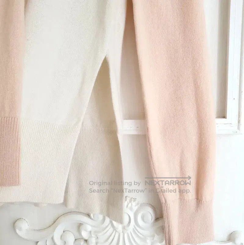 Loewe LOEWE Pink Cashmere Knit Top . Size XS / US 0-2 / IT 36-38 - 4 Thumbnail