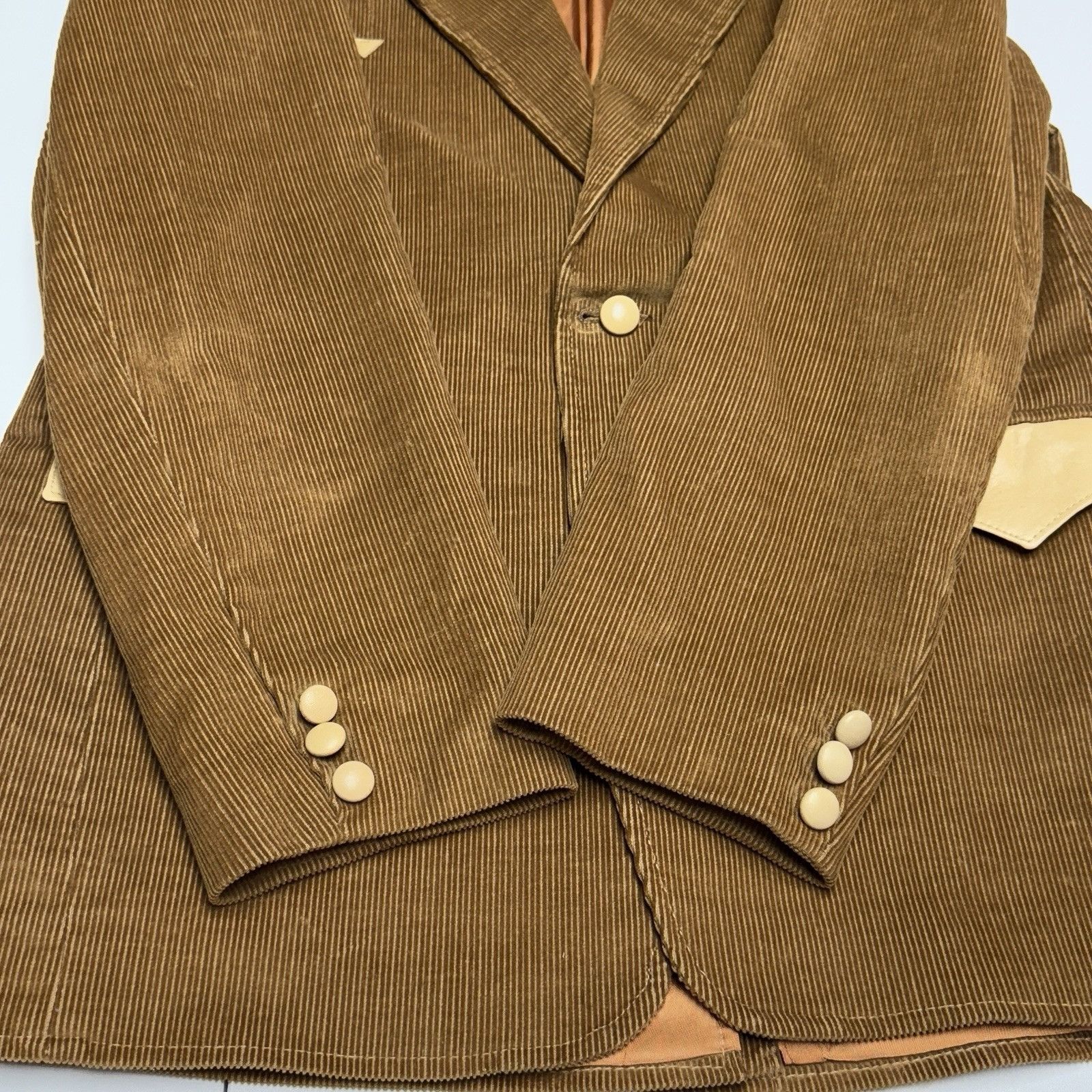 Vintage Vintage Pioneer Wear Corduroy Blazer Coat Jacket Mens 44 Bro Size US L / EU 52-54 / 3 - 7 Thumbnail