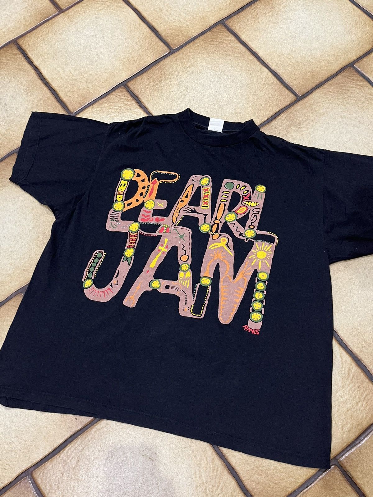 Band Tees × Vintage Vintage Pearl Jam Love Is This Law 1994 T-Shirt Size US XL / EU 56 / 4 - 2 Thumbnail