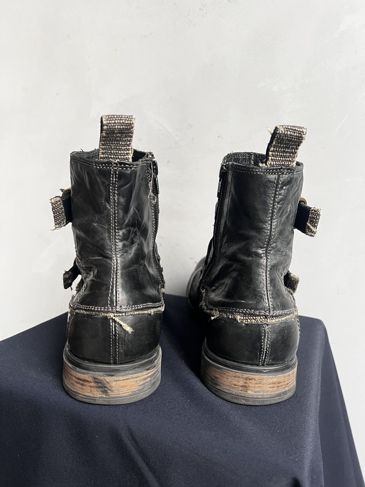 Other Archive ankle leather belted guidi style boots avant garde Size US 10 / EU 43 - 10 Thumbnail