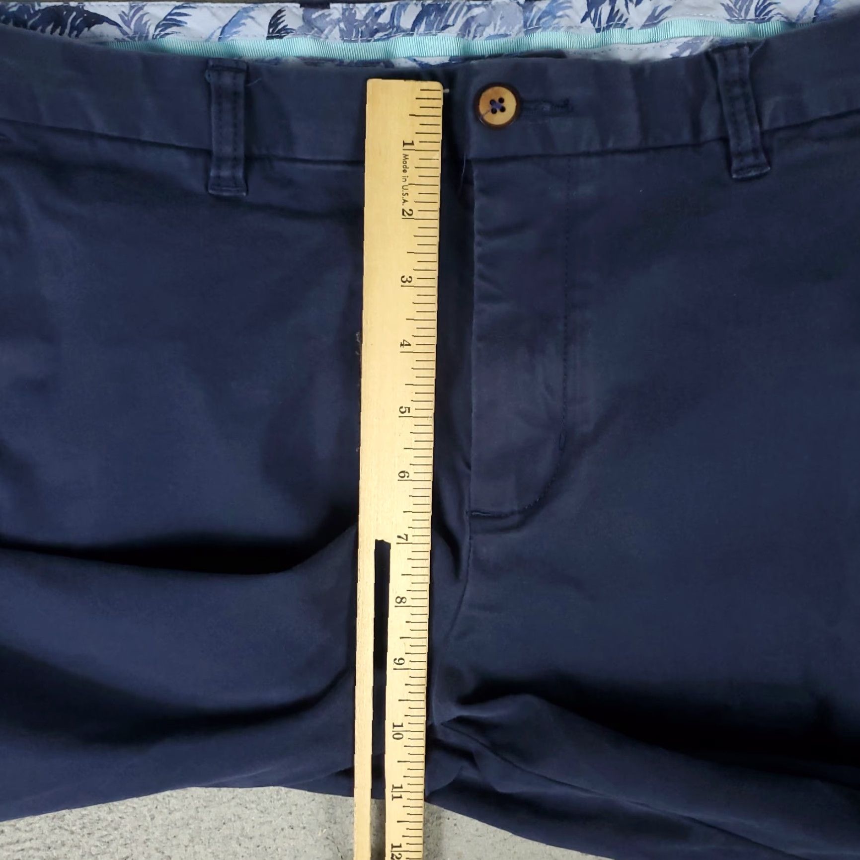 Tommy Bahama Tommy Bahama Pants Mens 36x30 Blue Stretch Cotton Blend Chino Trousers Size US 36 / EU 52 - 4 Thumbnail