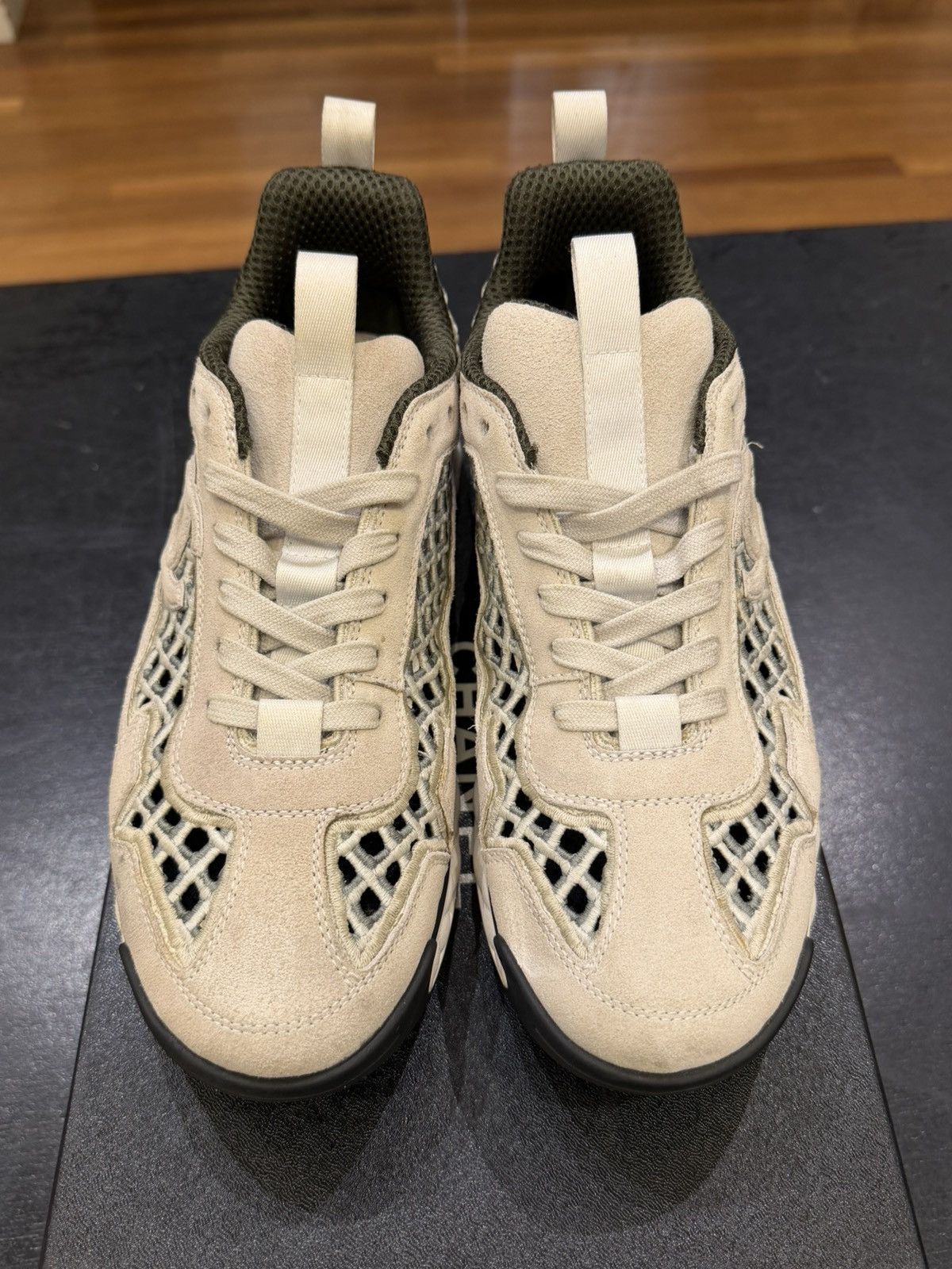 Chanel Chanel Trainer Sneakers - Beige Size US 6.5 / EU 39-40 - 4 Thumbnail