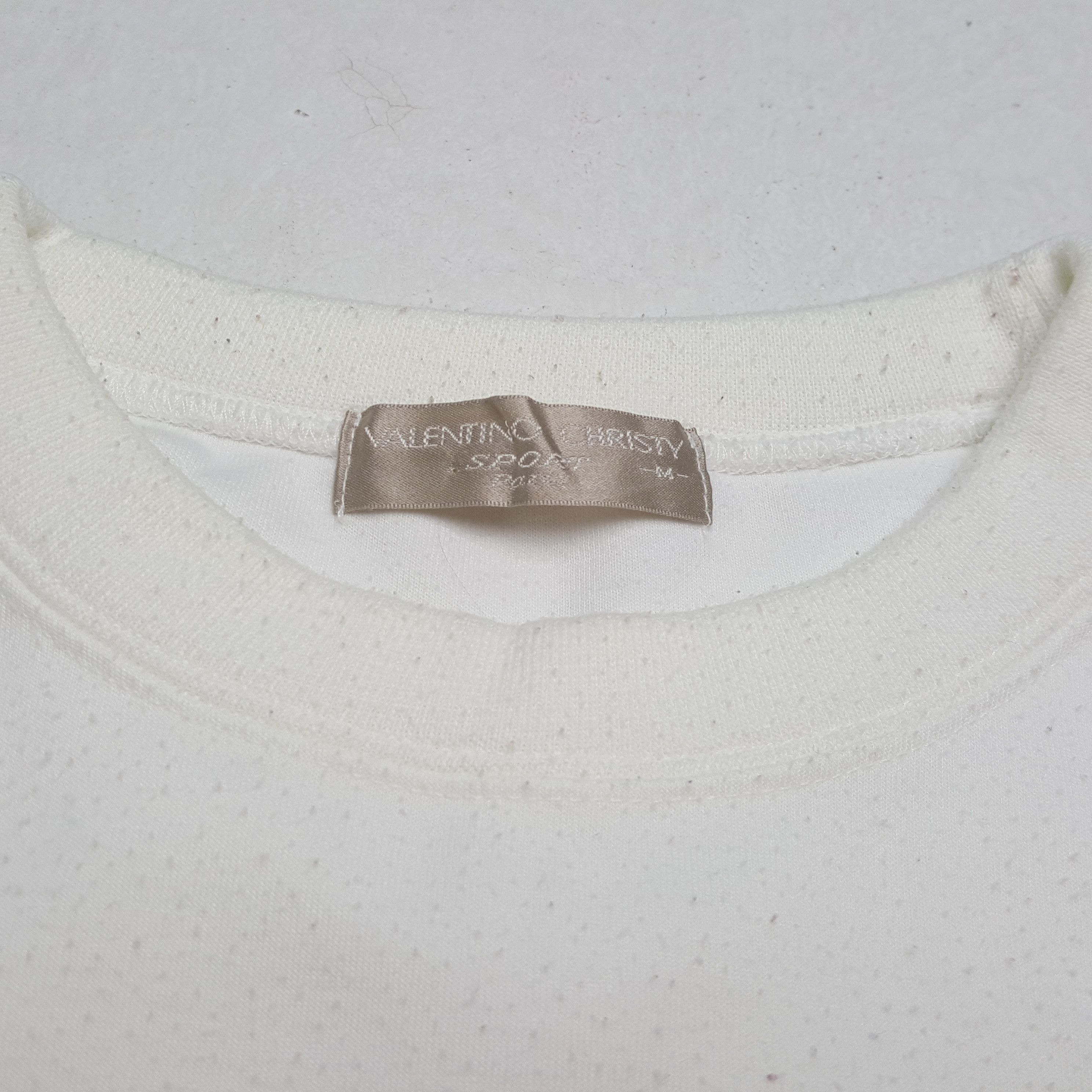 Valentino × Vintage VALENTINO CHRISTY Colourful Design Sweatshirt Size US M / EU 48-50 / 2 - 9 Thumbnail