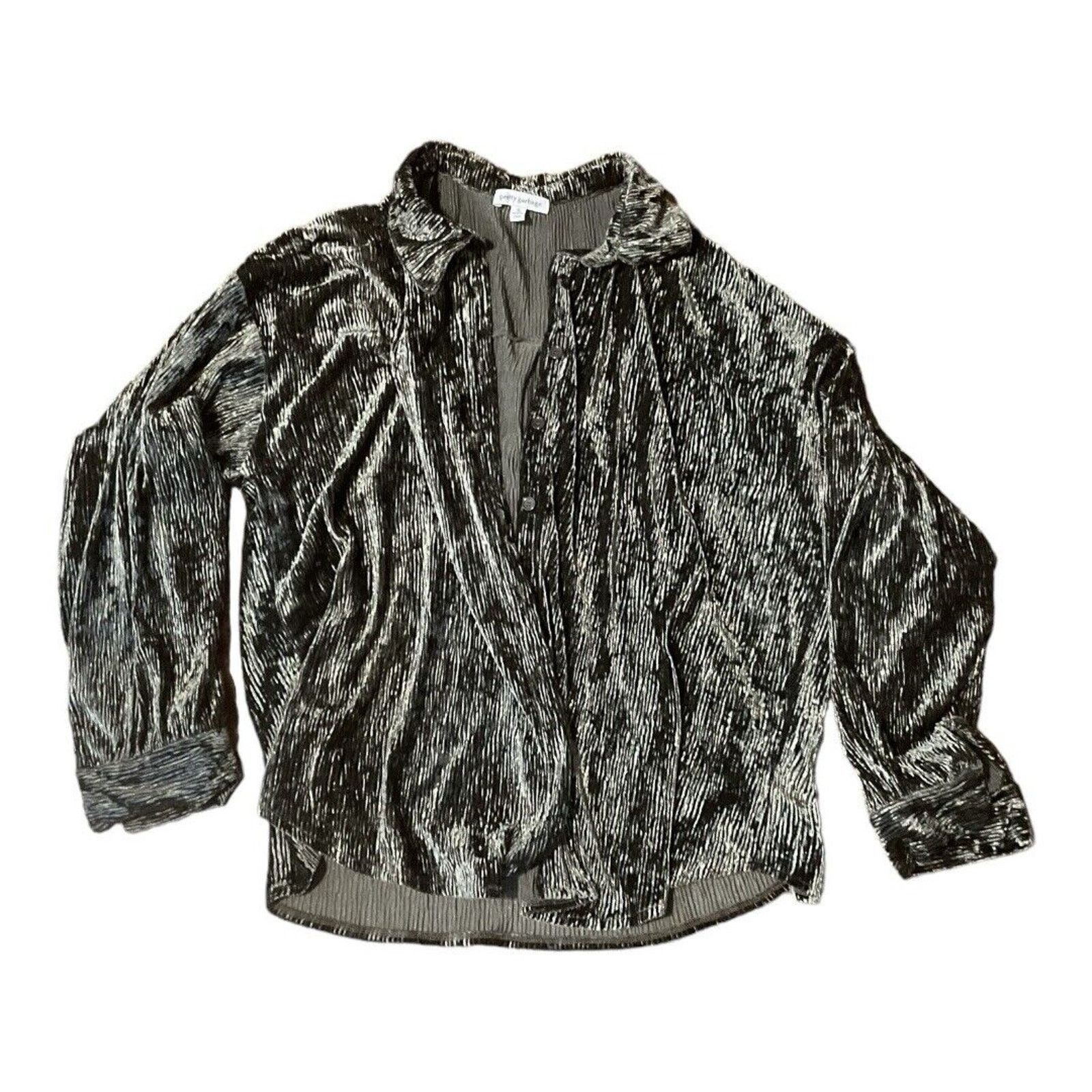 Other Pretty Garbage Corduroy Shacket Size S / US 4 / IT 40 - 1 Thumbnail