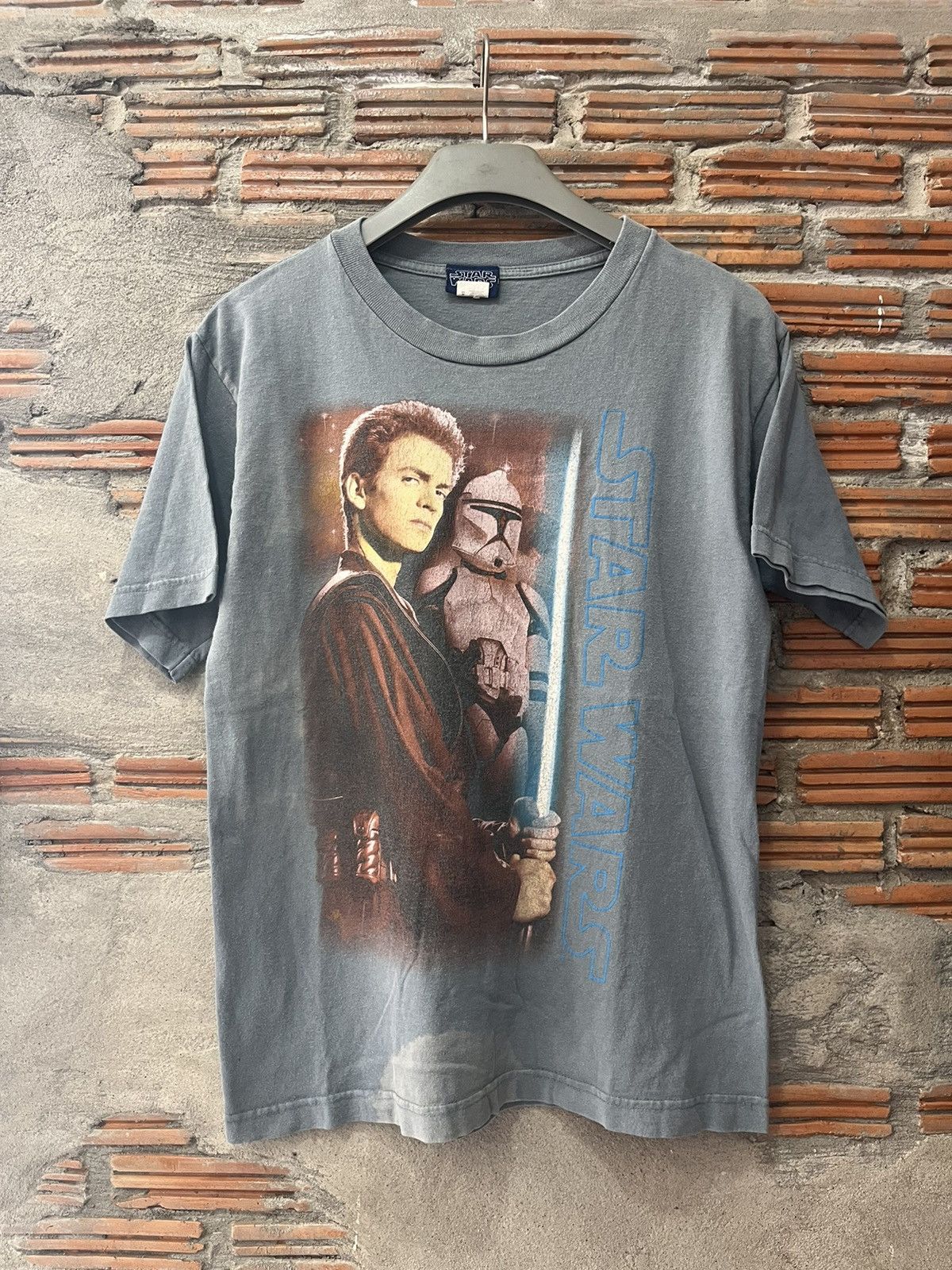 Star Wars Vintage STAR WARS (Kid Size) 00’s Tshirt Size US L / EU 52-54 / 3 - 2 Thumbnail