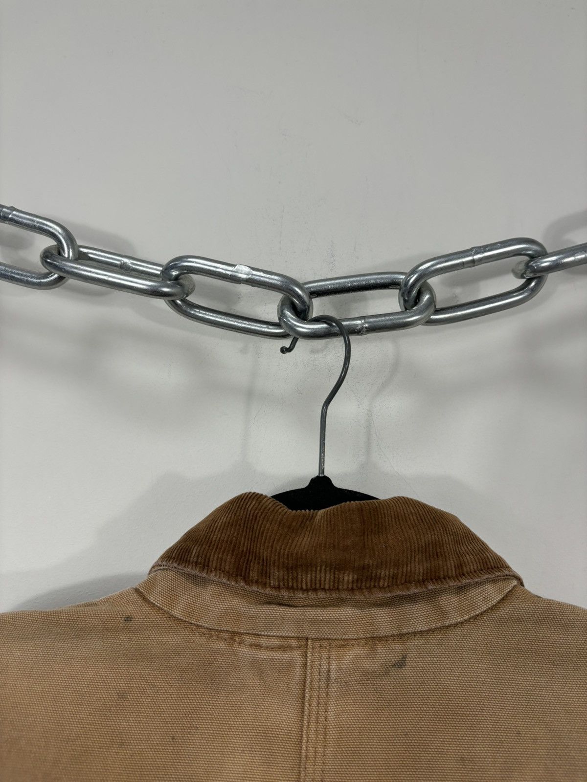 Carhartt Vintage 90s Carhartt Made In USA Washed Boxy Cropped Jacket Size US L / EU 52-54 / 3 - 20 Thumbnail
