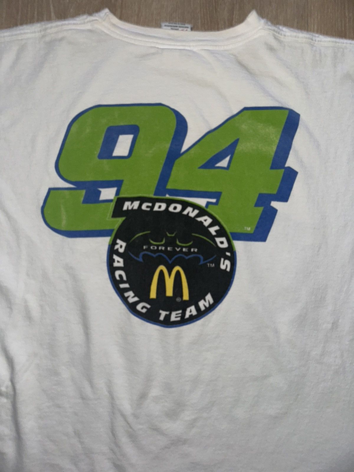 NASCAR × Vintage Vintage 90’s Bill Elliot McDonald’s Racing NASCAR T-Shirt Size US XL / EU 56 / 4 - 4 Thumbnail