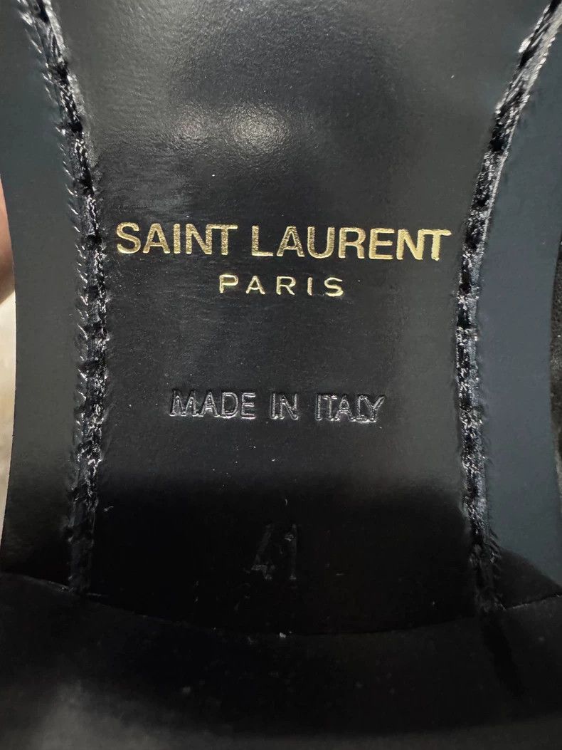 Yves Saint Laurent saint laurent Wyatt Suede Men's Boots 2503-Nextarrow Size US 8 / EU 41 - 4 Thumbnail