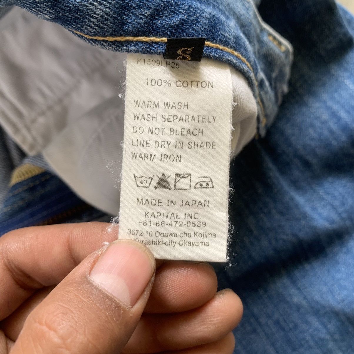 Kapital Kapital Super Wide Leg Vintage Jeans Size US 30 / EU 46 - 8 Thumbnail