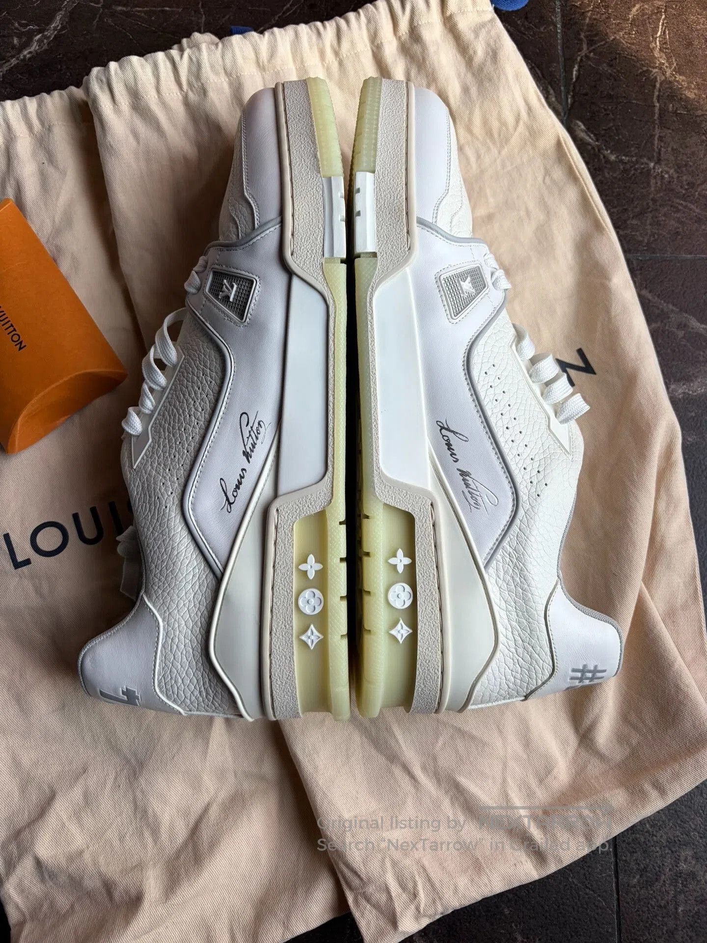 Louis Vuitton Louis Vuitton Trainer Low. Size US 11 / EU 44 - 4 Thumbnail