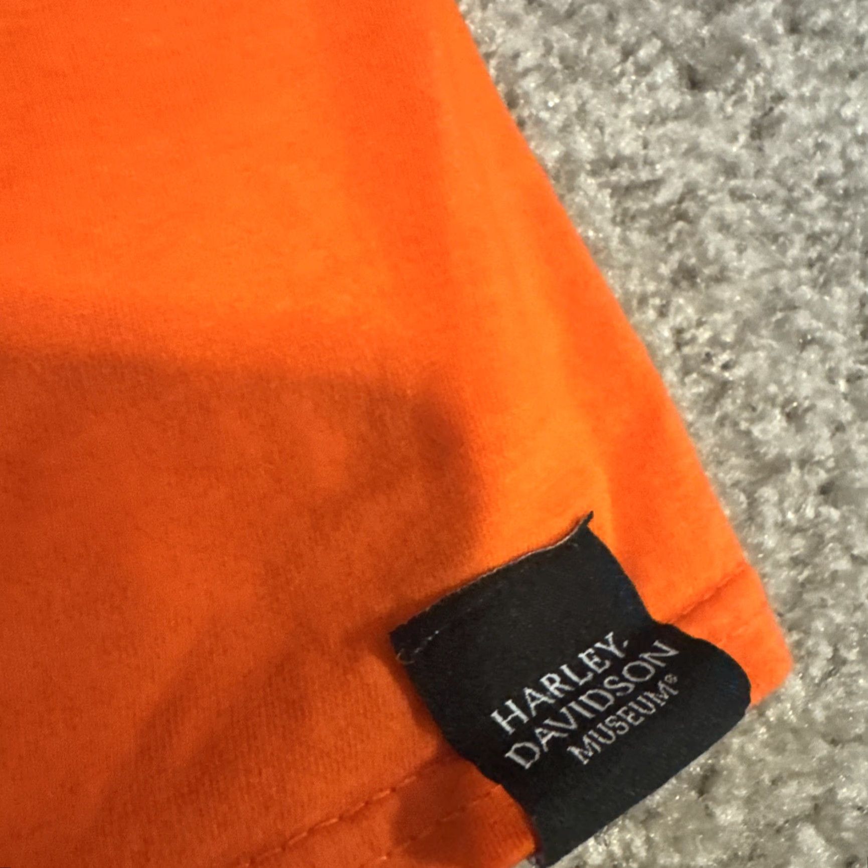 Harley Davidson VINTAGE Harley-Davidson Milwaukee Orange Official Biker T-Shirt 2XL Mens Size US XXL / EU 58 / 5 - 4 Thumbnail