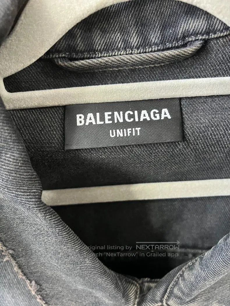 Balenciaga Balenciaga Luminous Denim Jacket. Size US S / EU 44-46 / 1 - 3 Thumbnail