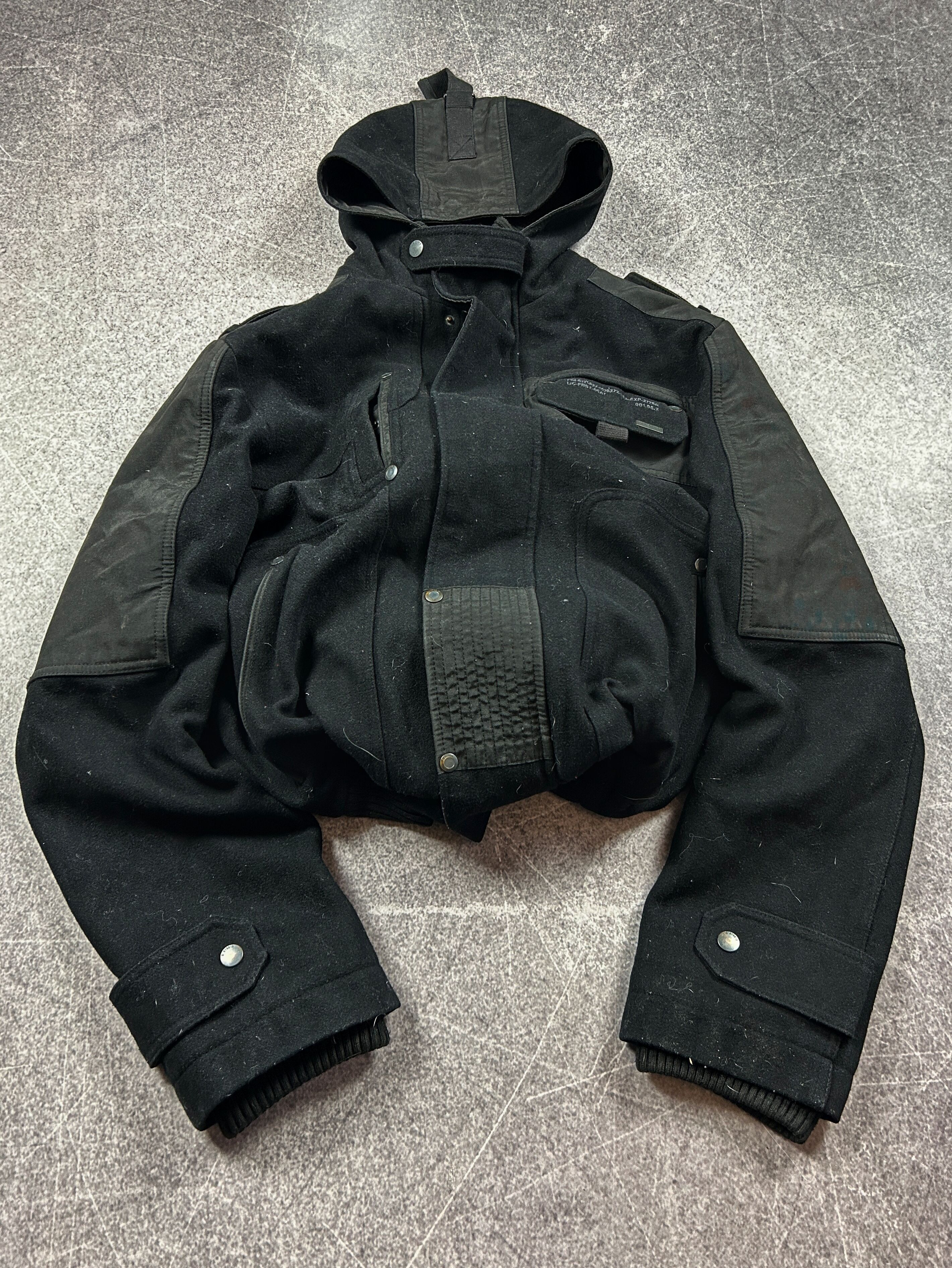Vintage Techwear Jacket Black Multi Pocket Utility Cyber Y2K Core Size US M / EU 48-50 / 2 - 3 Thumbnail