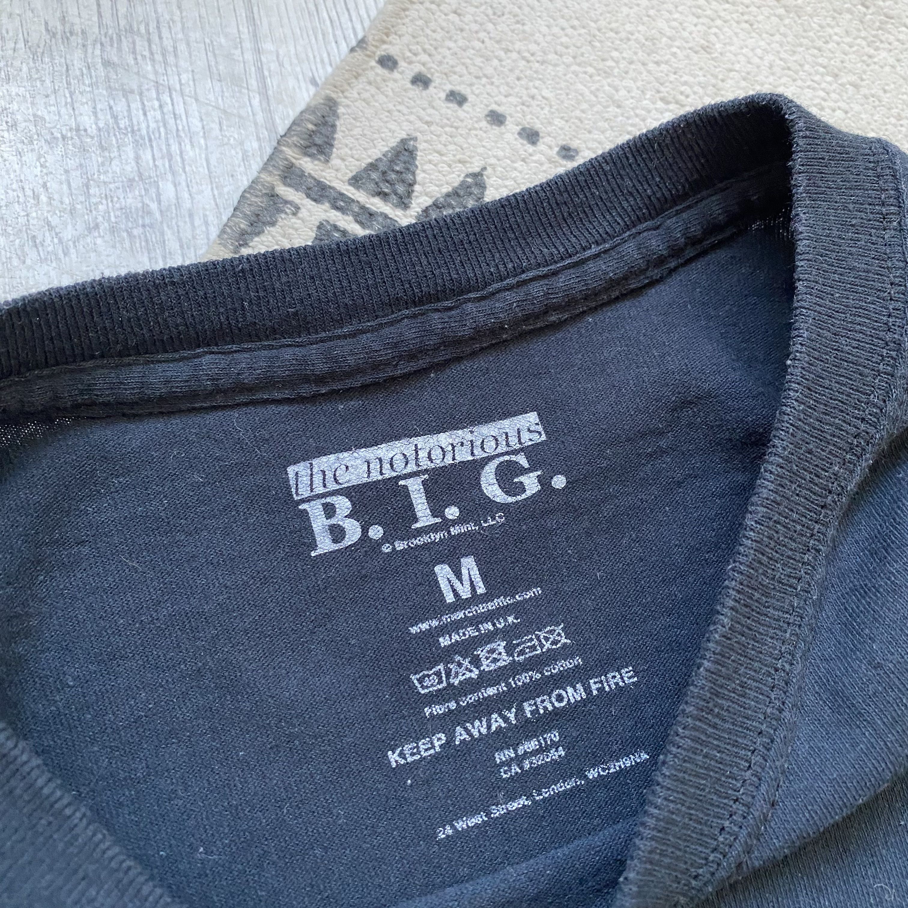 Band Tees 🎙️Vintage The Notorious Big Rap tee Band T-shirt Oversized Size US L / EU 52-54 / 3 - 4 Thumbnail