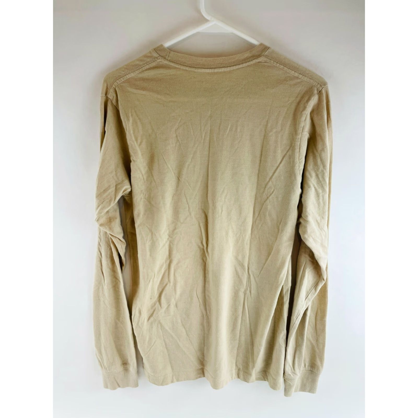 Vintage G.H. Bass & Co. T-Shirt Mens Size Medium Tan Long Sleeve Crew Neck Bear Print Size US M / EU 48-50 / 2 - 2 Thumbnail
