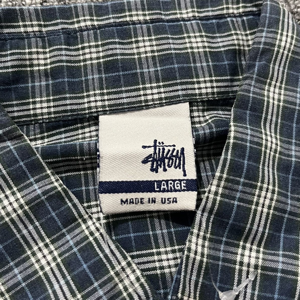Stussy Vintage Stussy Plaid Shirt Size US L / EU 52-54 / 3 - 5 Thumbnail