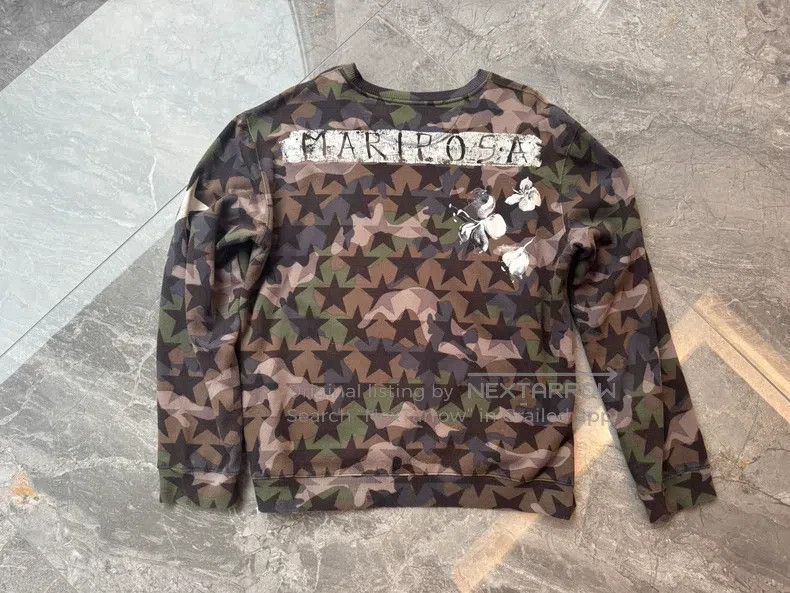 Valentino Valentino Camouflage star sweatshirt Size M / US 6-8 / IT 42-44 - 2 Thumbnail