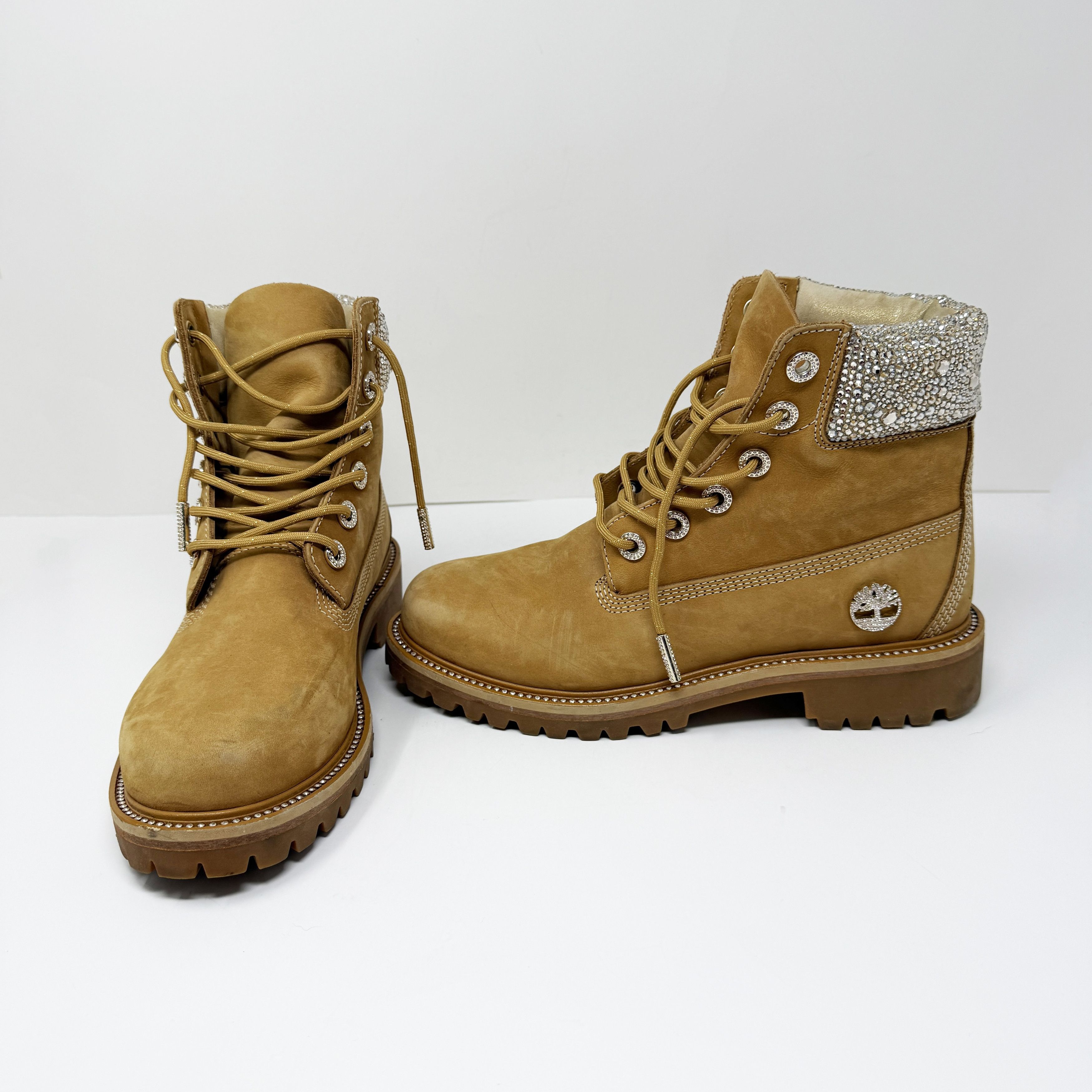 Jimmy Choo Jimmy Choo x Timberland Swarovski Crystal Size US 9 / IT 39 - 1 Thumbnail