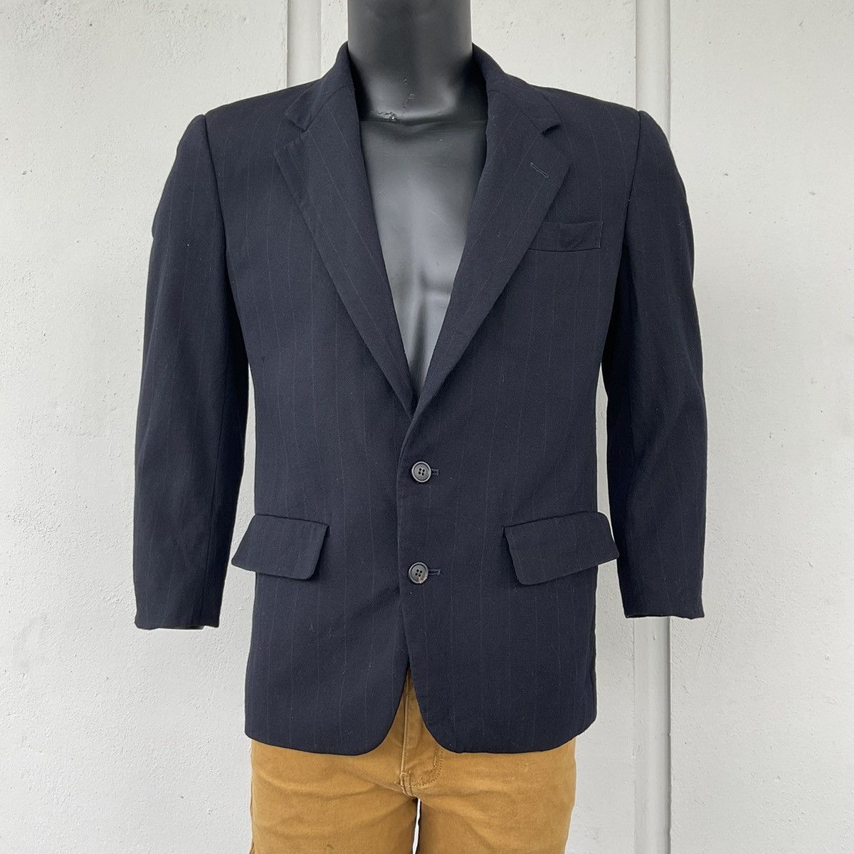 Designer × Moschino Moschino Tailored Jacket Wool black Size 42R - 1 Thumbnail