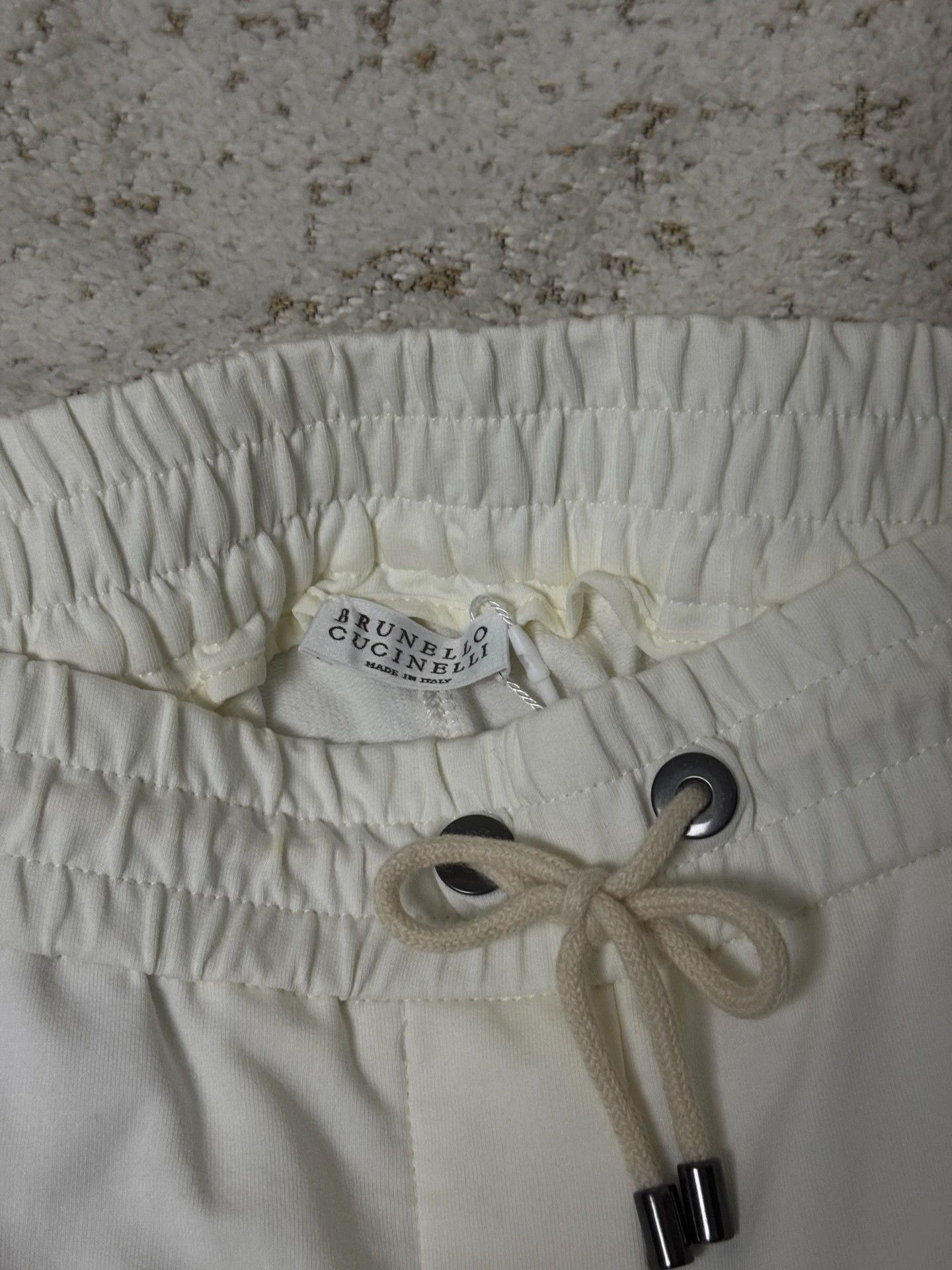 Brunello Cucinelli bc white authentic pants XS Size 25" / US 0 / IT 36 - 2 Thumbnail