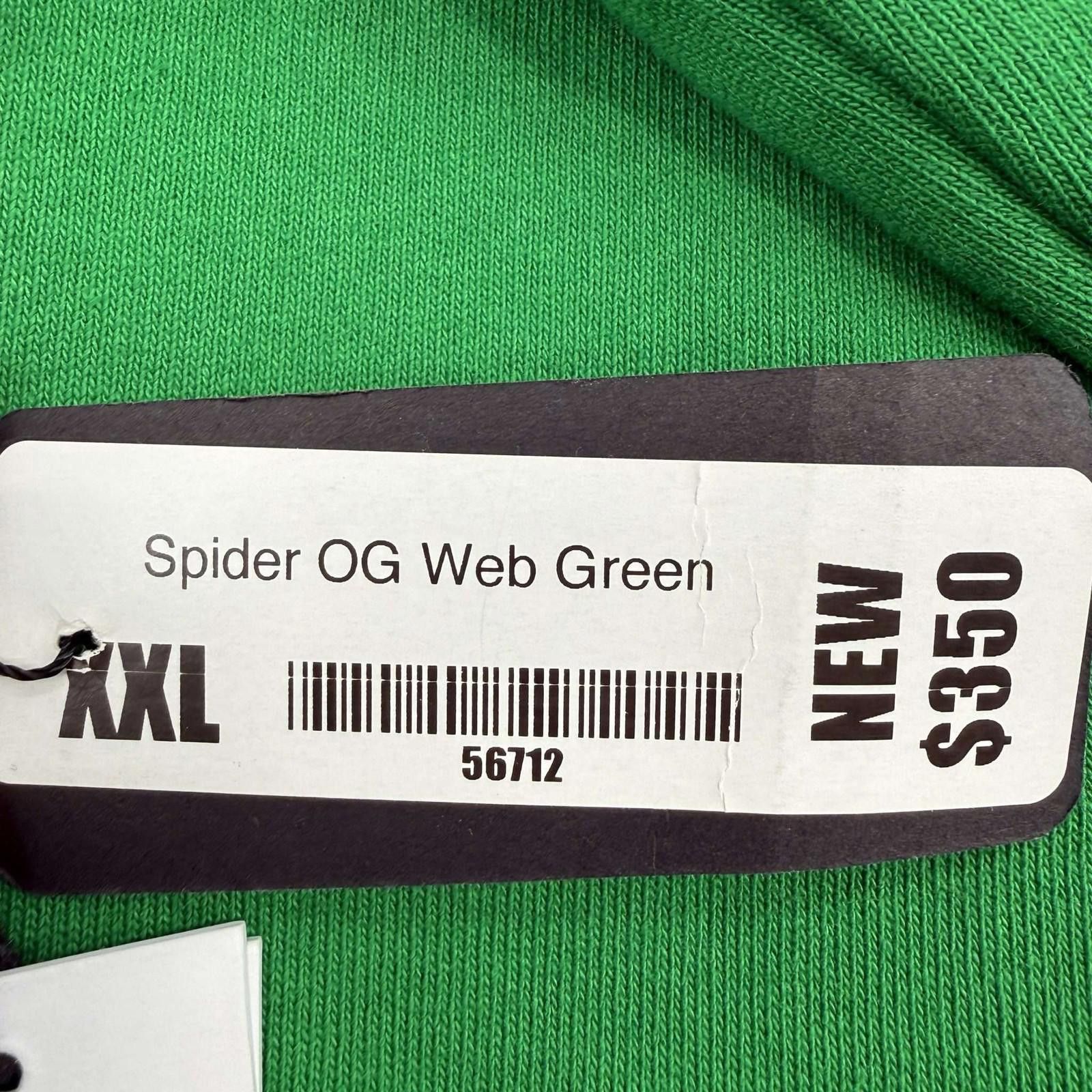 Sp5der Sp5der OG Web Green Hoodie XXL New Size US XXL / EU 58 / 5 - 9 Thumbnail