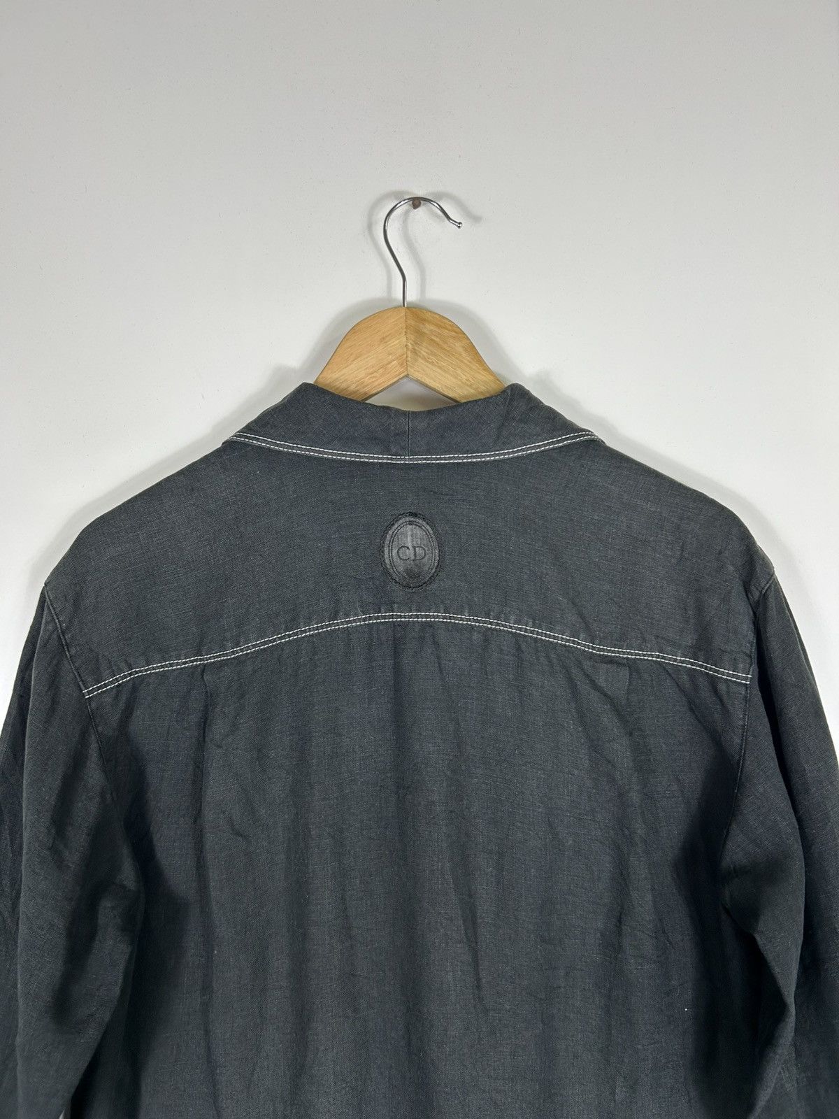 Christian Dior Monsieur Vintage Christian Dior Contrast Stitch Jacket | 90s Size US S / EU 44-46 / 1 - 15 Thumbnail