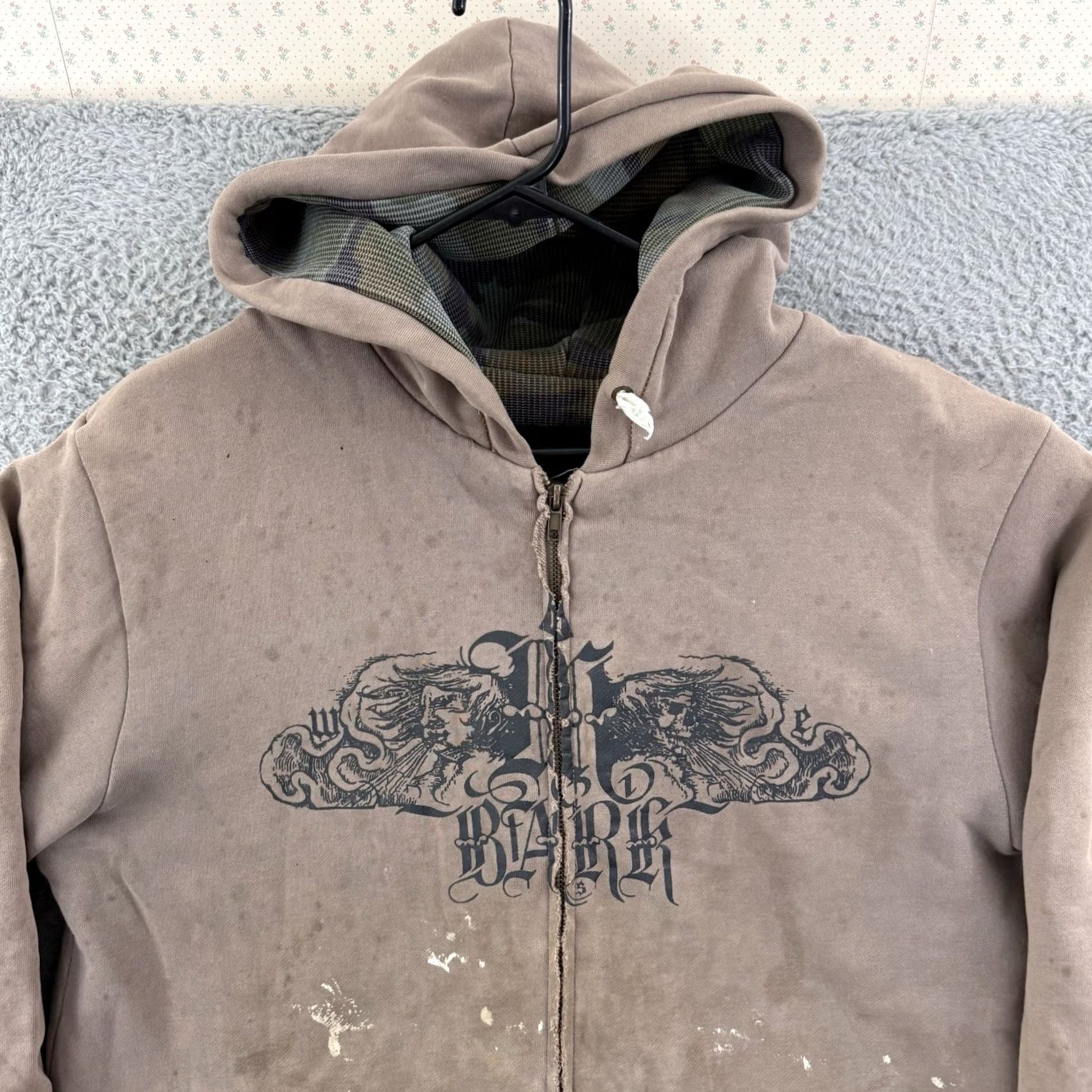 Vintage VINTAGE Mbarb Hoodie Jacket Small? 14? Size US M / EU 48-50 / 2 - 3 Thumbnail