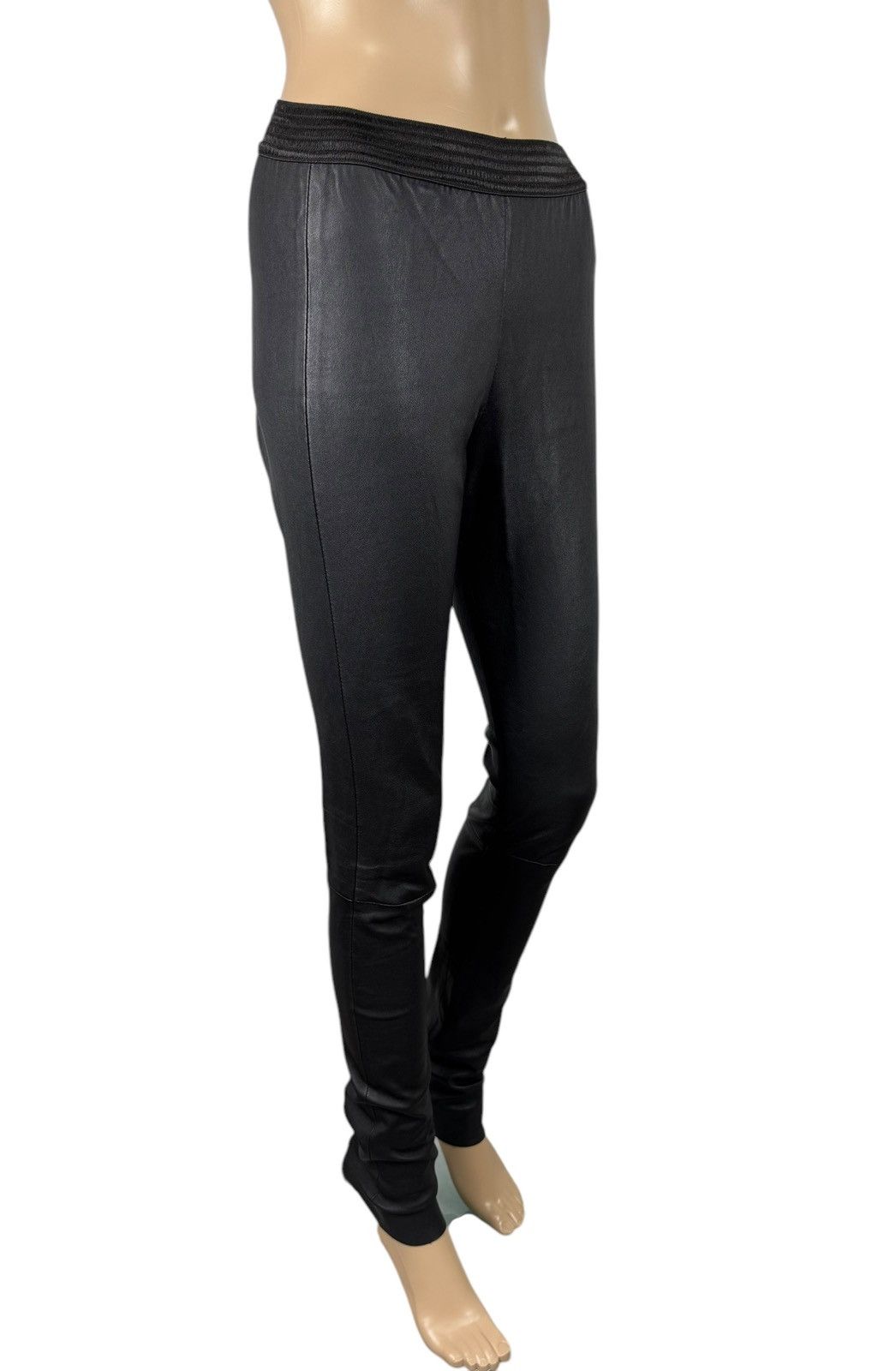 Designer × Genuine Leather Zinga Genuine Leather Leggings Premium Stretch size 34 Size 24" / US 00 / IT 34 - 3 Thumbnail