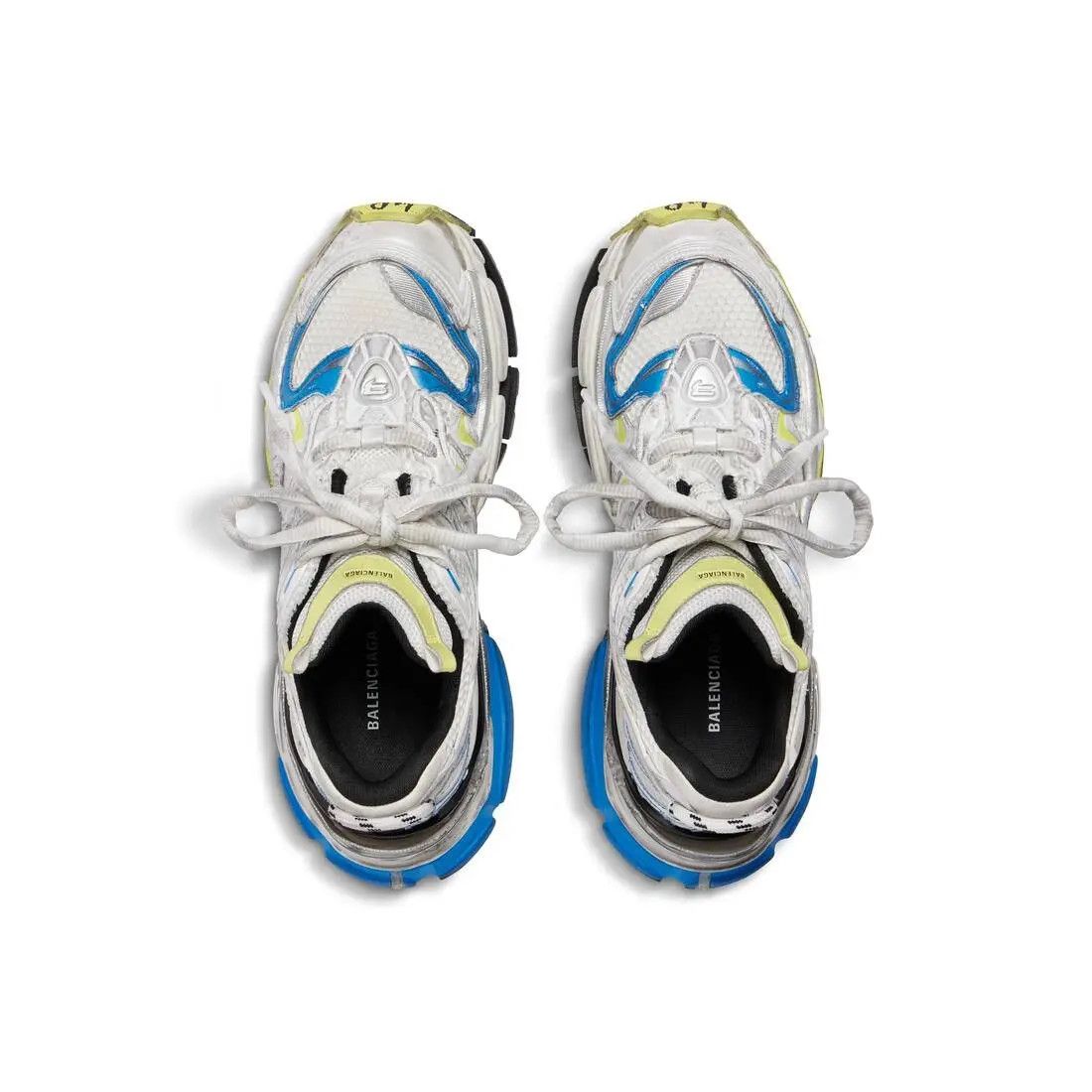 Balenciaga o1bcso1str1225 Runner 2.0 Sneakers in Multicolor Size US 7 / EU 40 - 3 Thumbnail